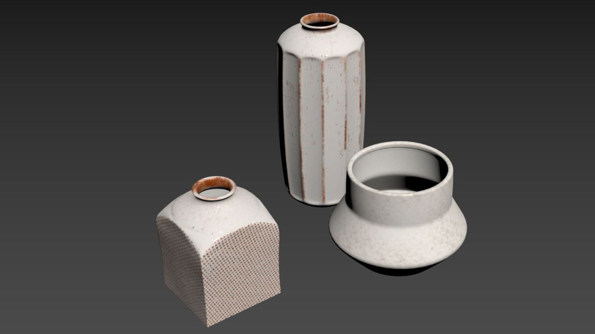 Nikko Off White Ceramic 3D model_5