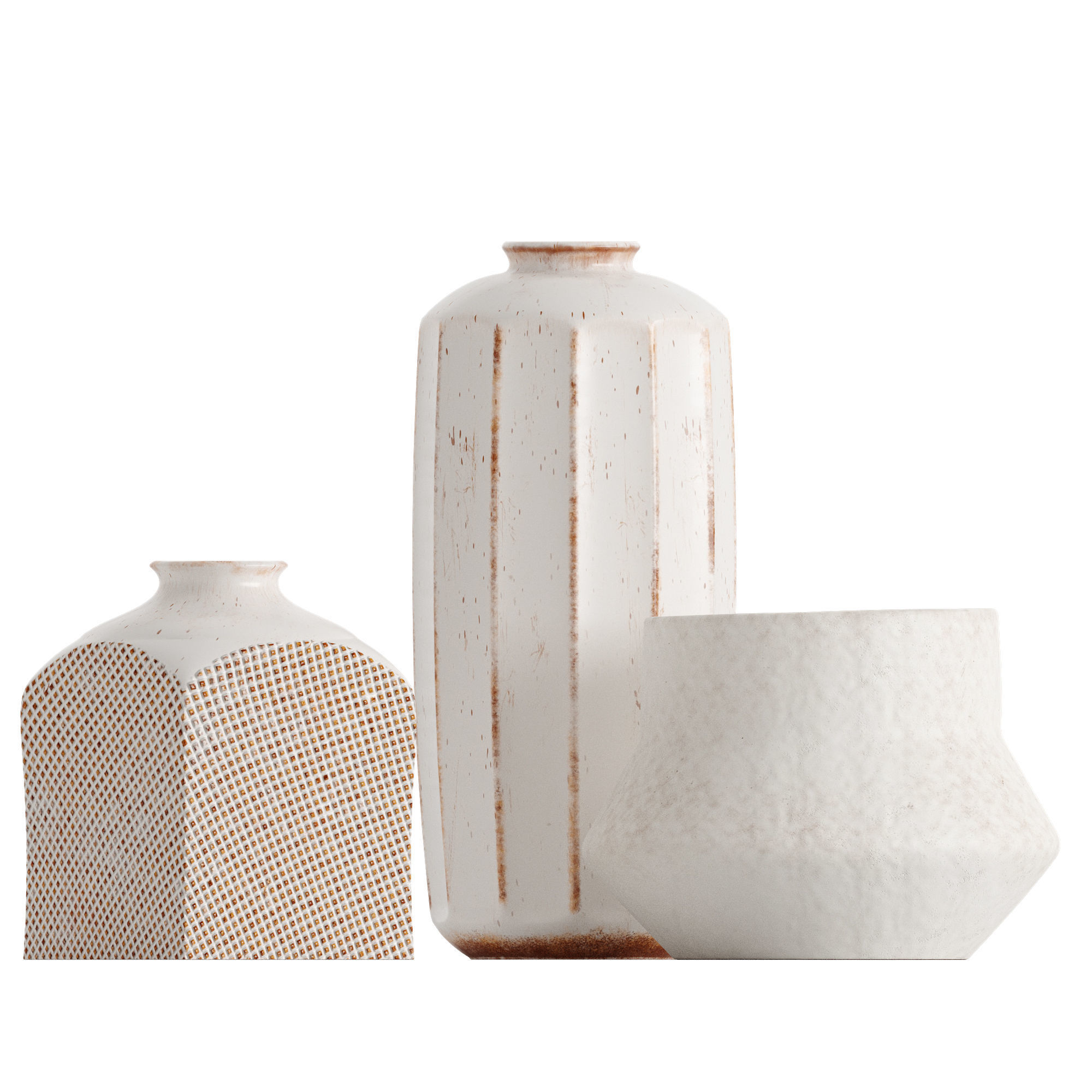 Nikko Off White Ceramic 3D model_2