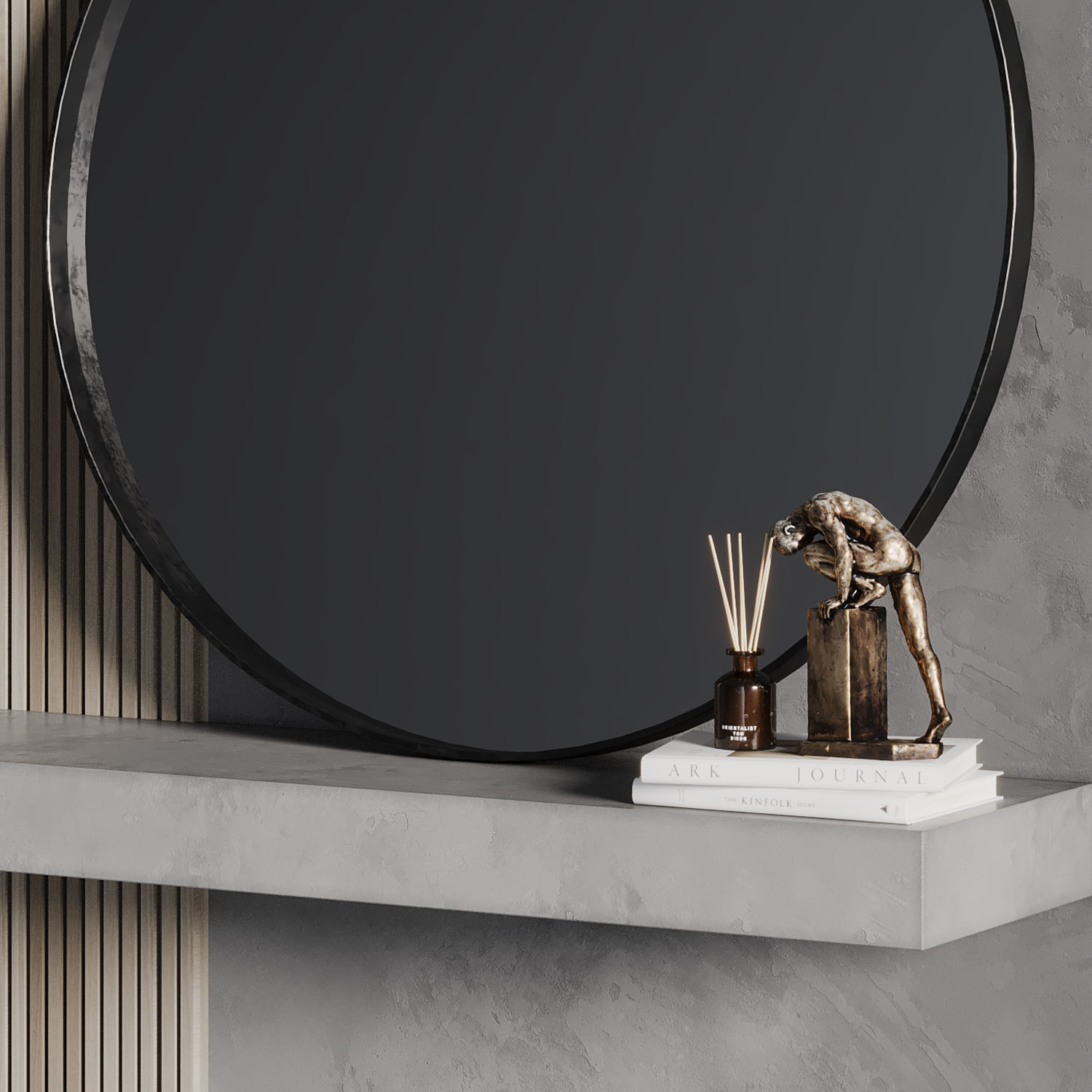 Hallway 02 3D model_3