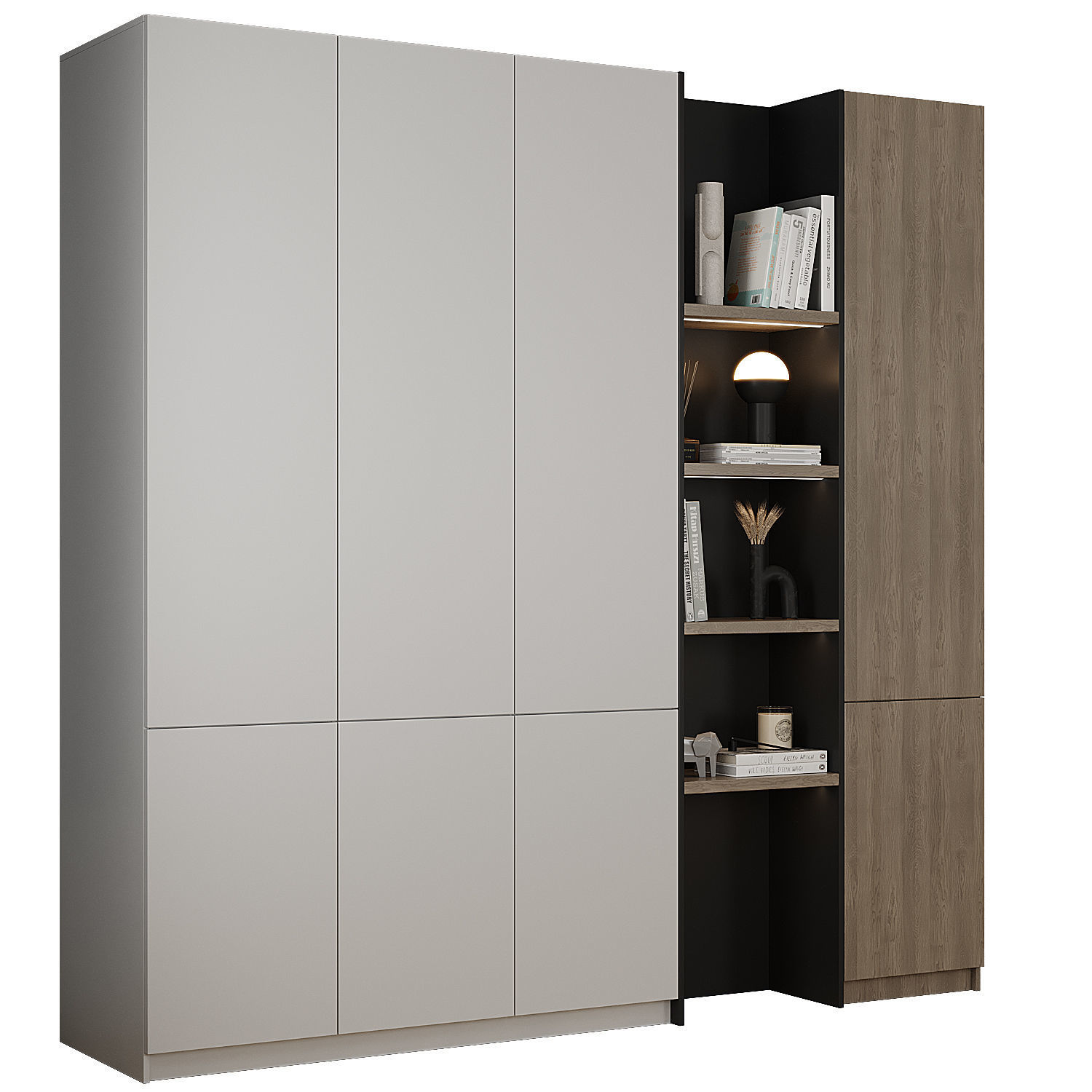 Wardrobe 1 3D model_1