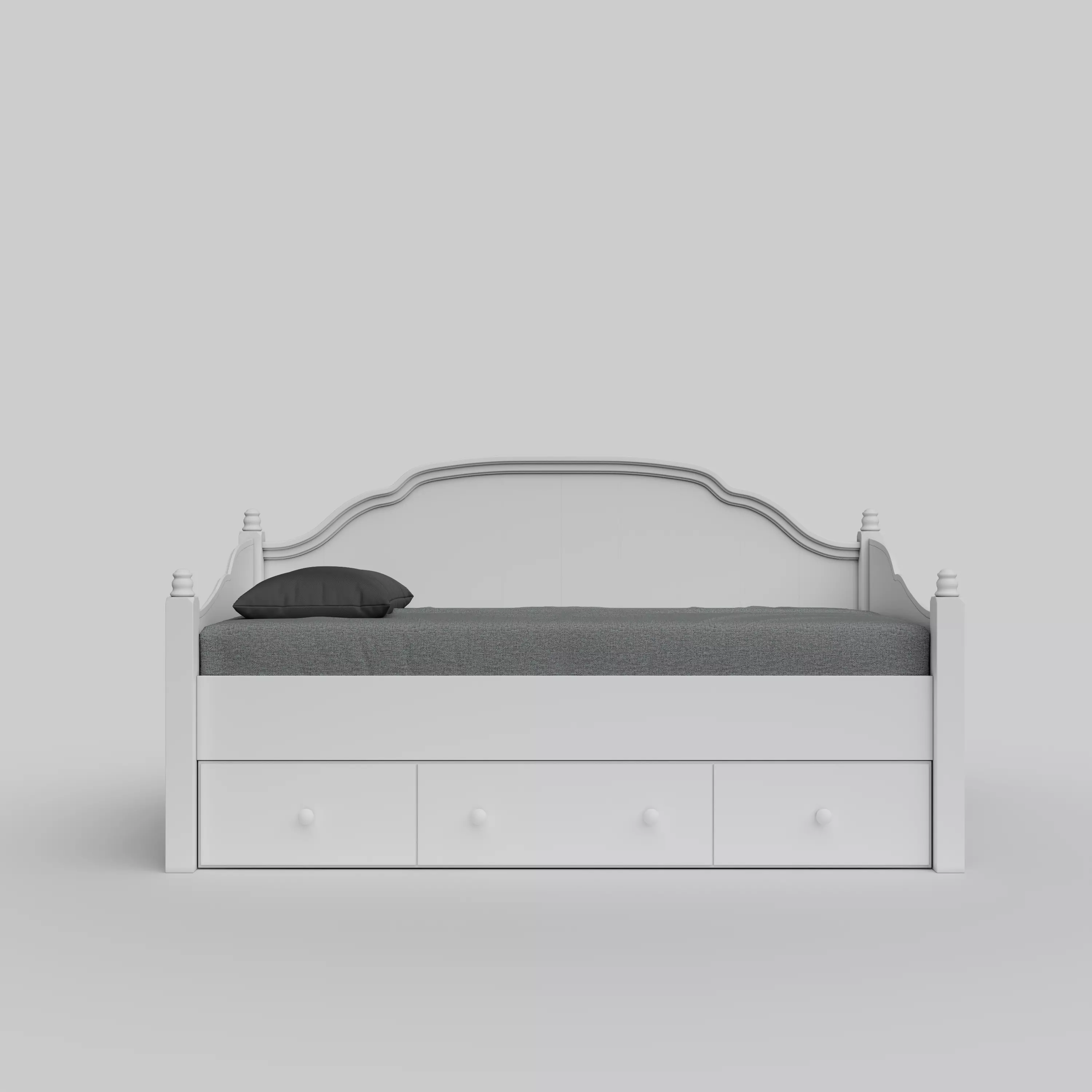 Kids Bed 3D model_0