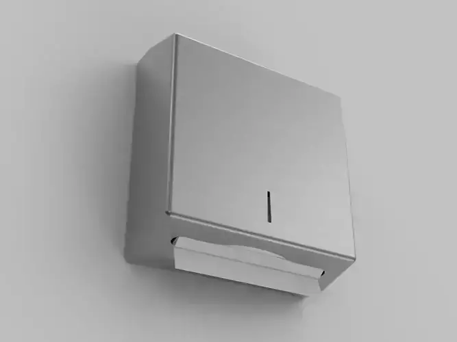 WALL MOUNTED PAPER TOWEL DISPENSER