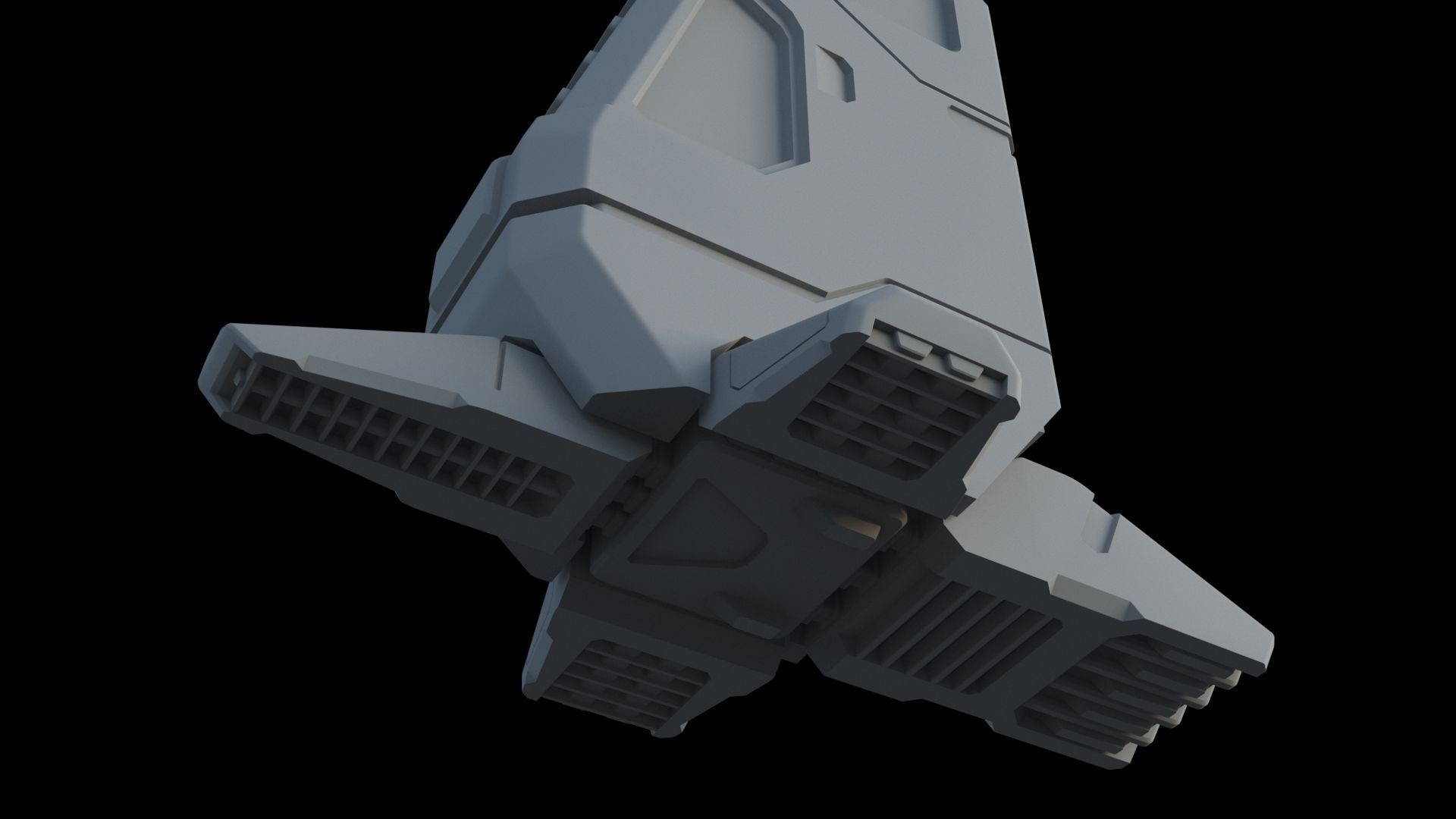 Robot leg 3D model_21