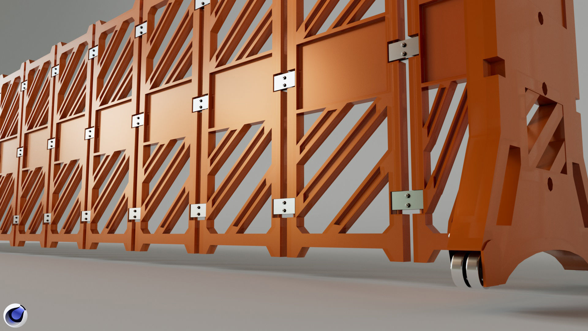 Expendable Barrier 3D model_16