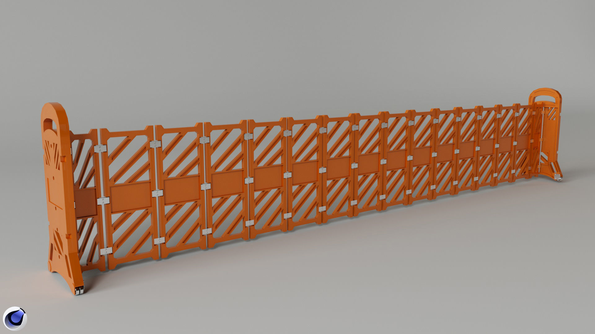 Expendable Barrier 3D model_21