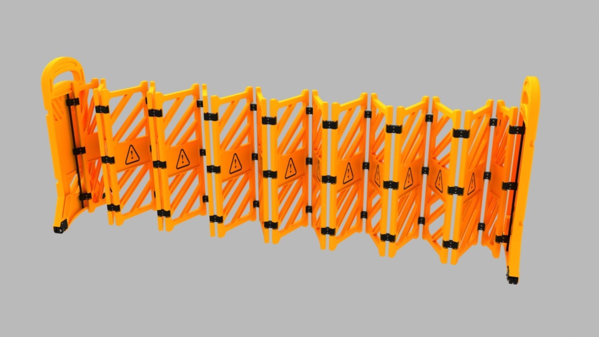 Expendable Barrier 3D model_7