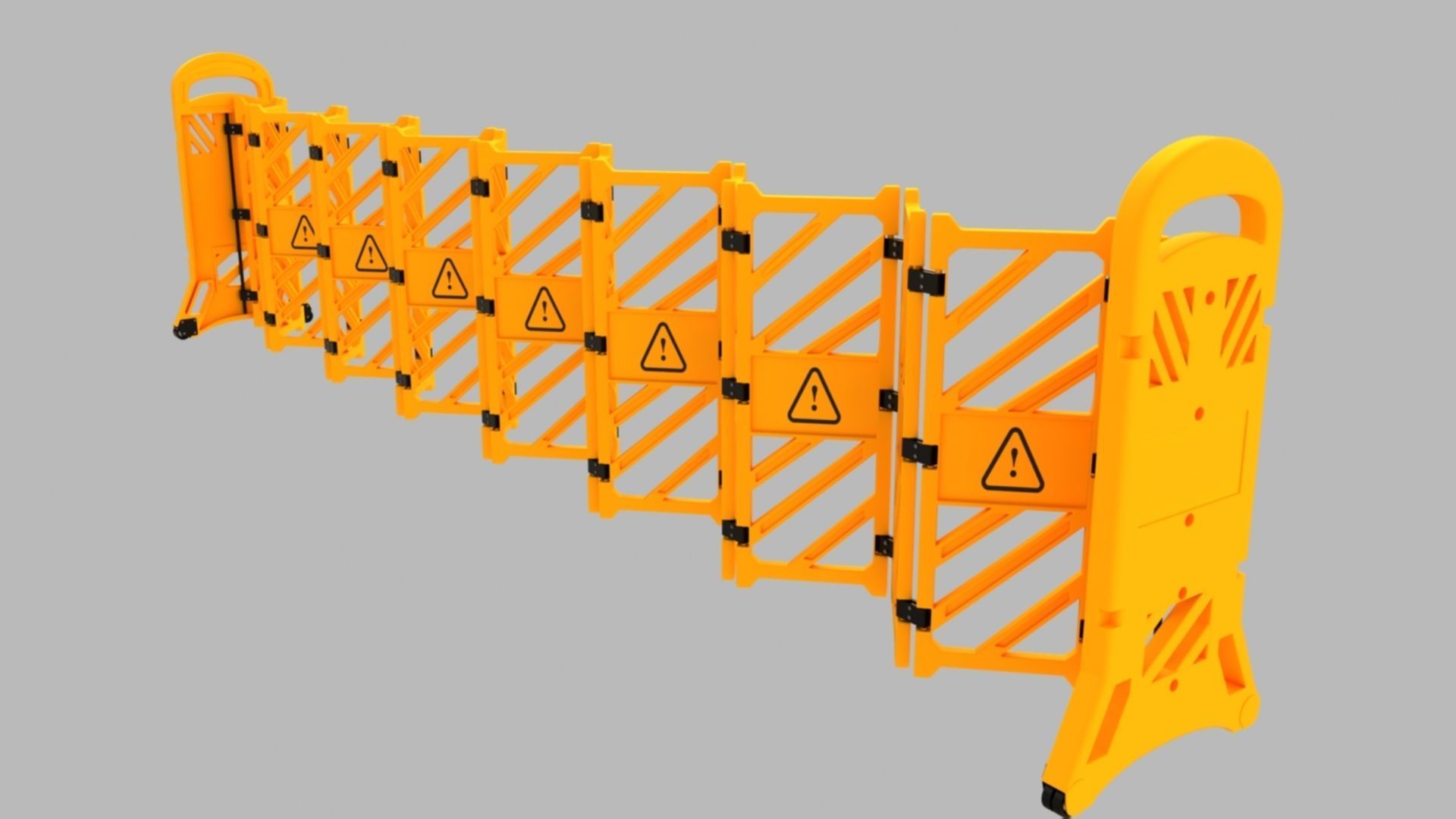 Expendable Barrier 3D model_5