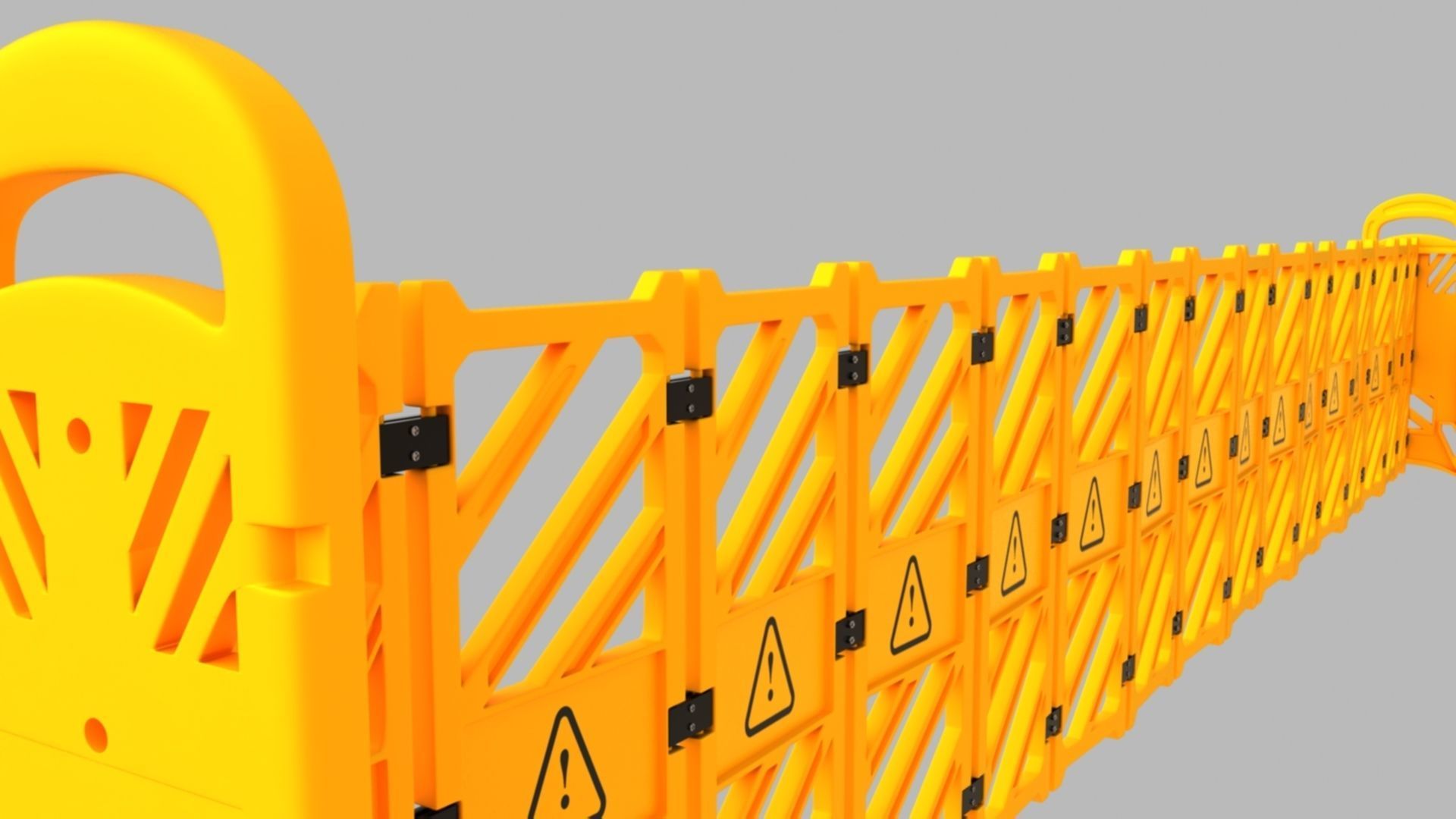 Expendable Barrier 3D model_1