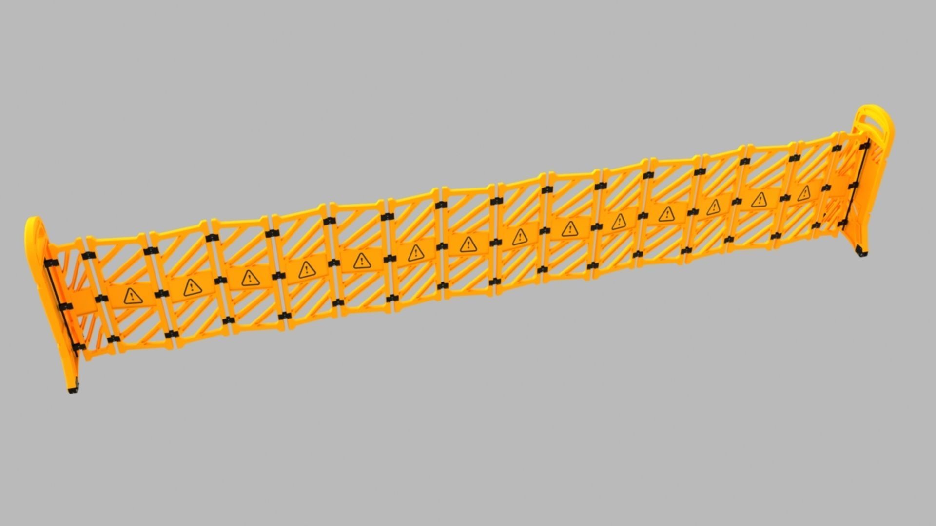 Expendable Barrier 3D model_2