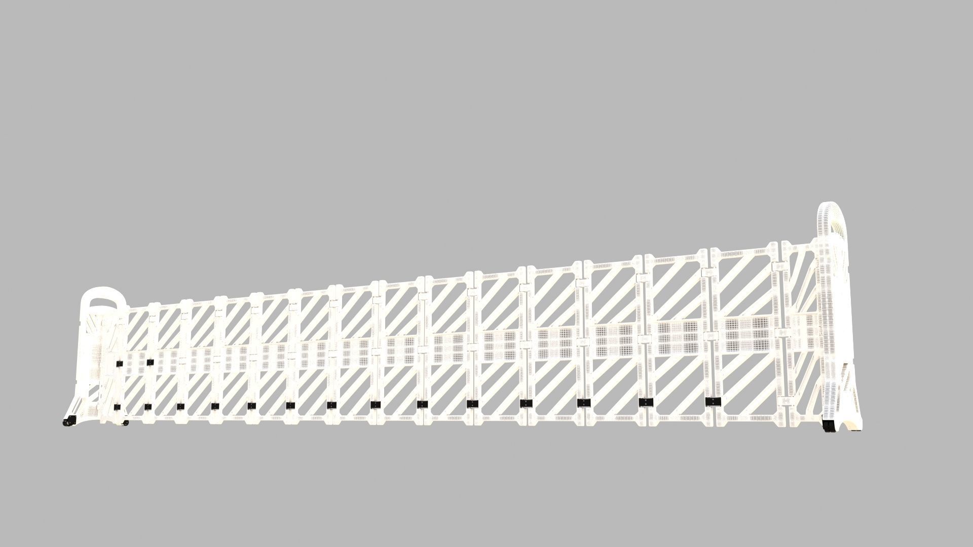 Expendable Barrier 3D model_11