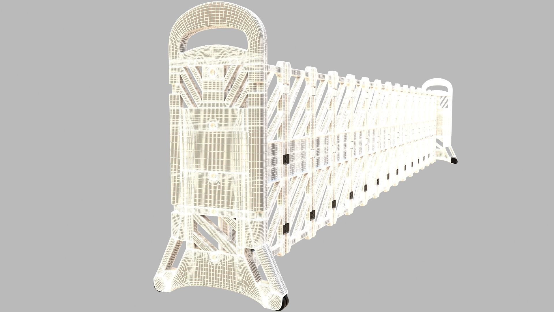 Expendable Barrier 3D model_10