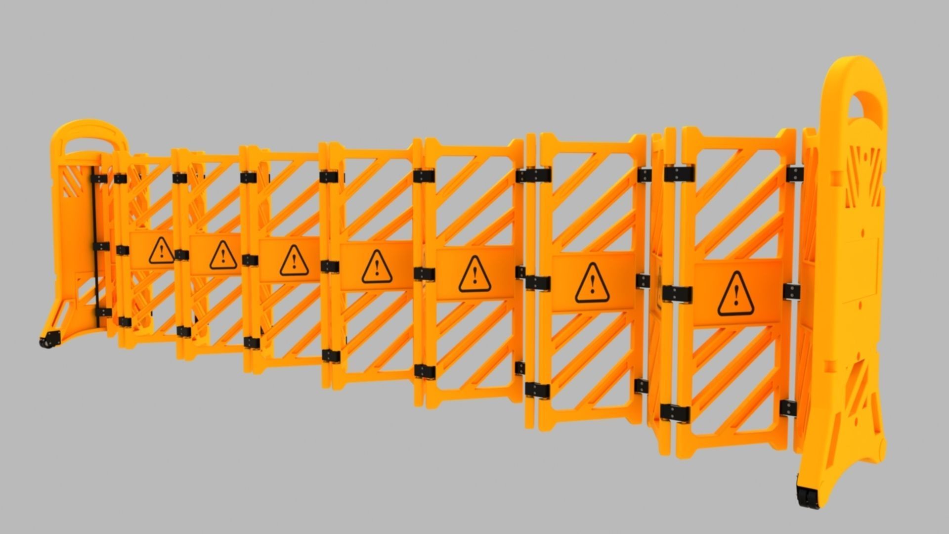 Expendable Barrier 3D model_6