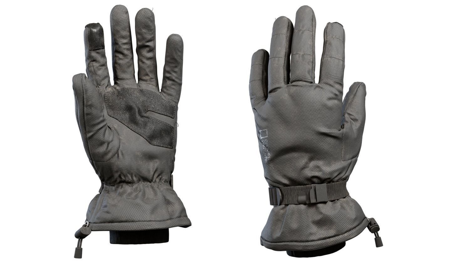 001 - Winter gloves 3D model_1