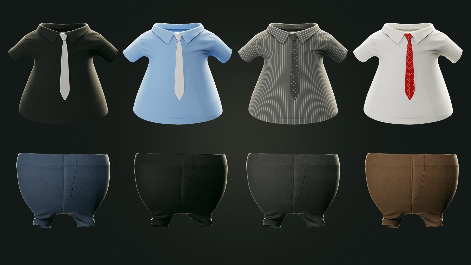 GAME-READY 3D Character - Mouse John Low-poly 3D model_7