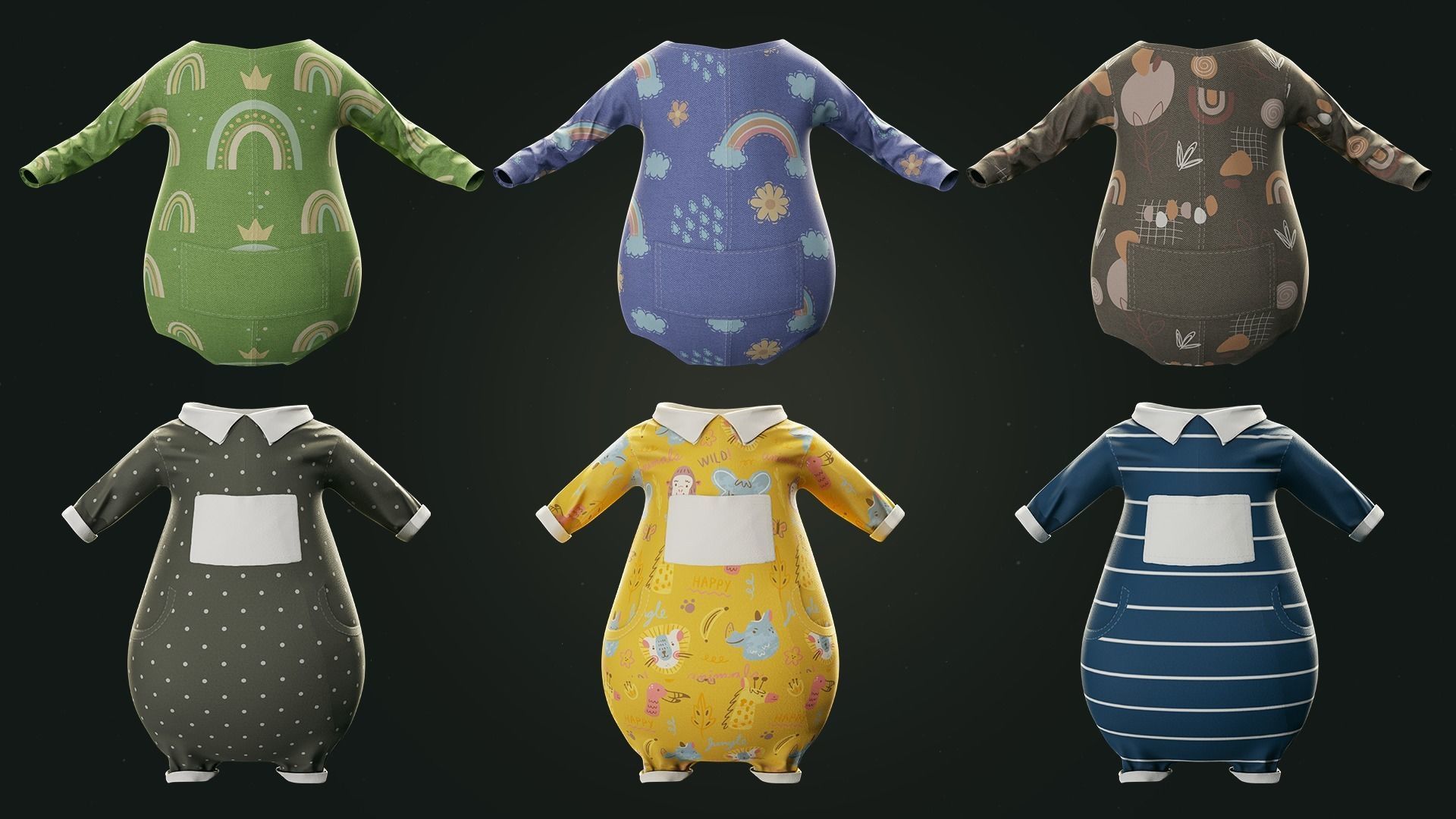 GAME-READY 3D Character - Mouse John Low-poly 3D model_6