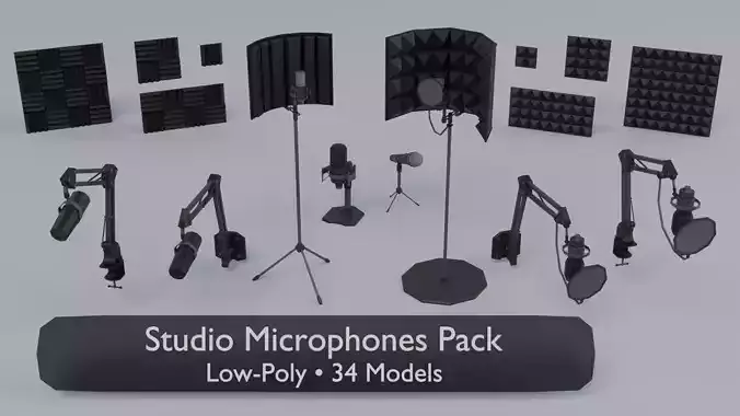 Studio Microphones Pack