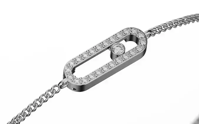 Bracelet Messika - Move Uno Pave