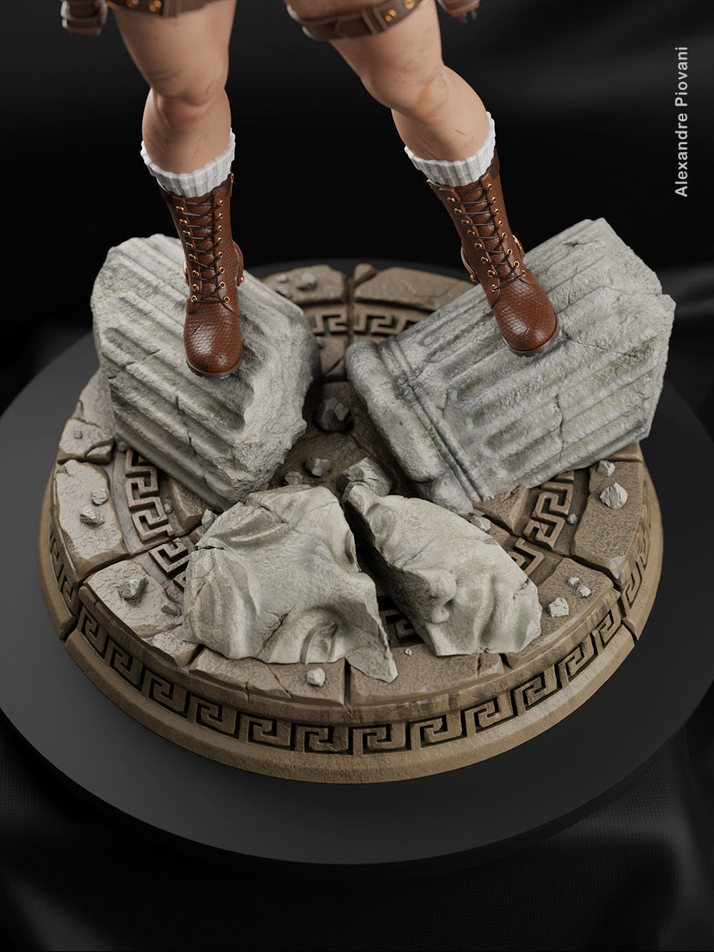 Lara Treasure Hunter 3D print model_6