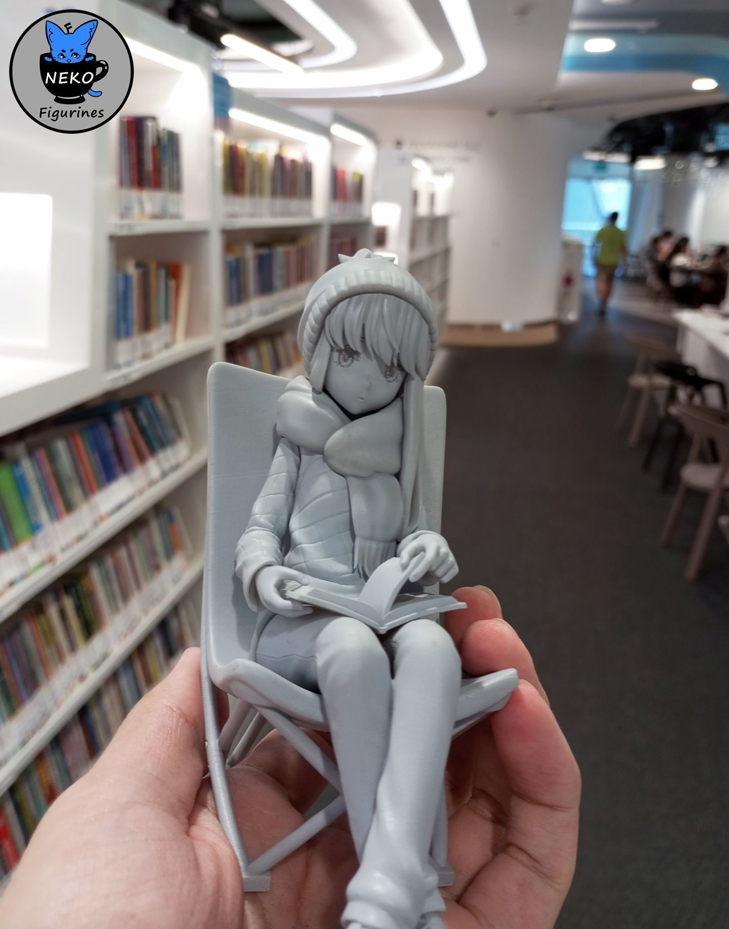 Rin and Nadeshiko - Laid Back Camp Anime Figure for 3D Printing 3D print model_15