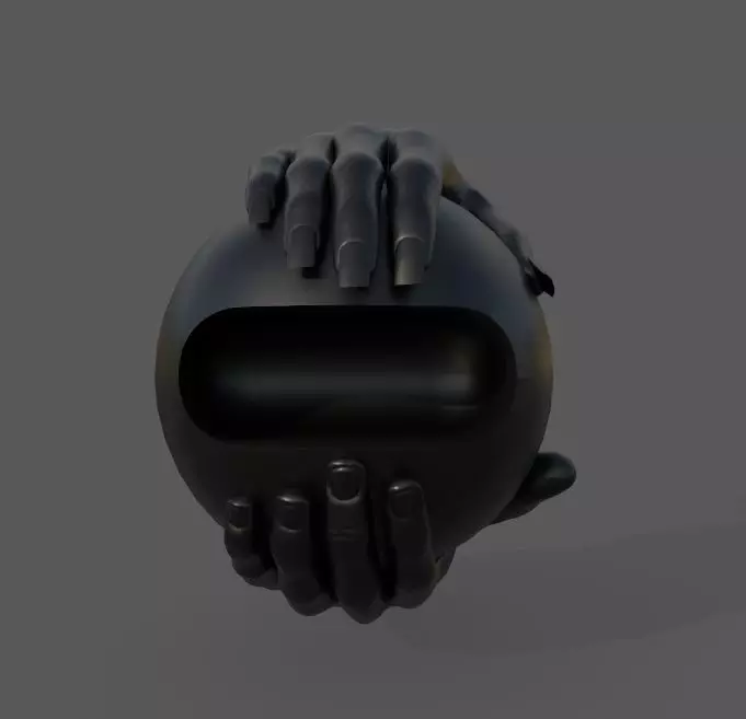 Fire place custom 3D model_0