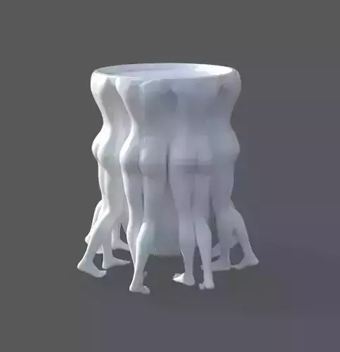 Butt vas 3d model