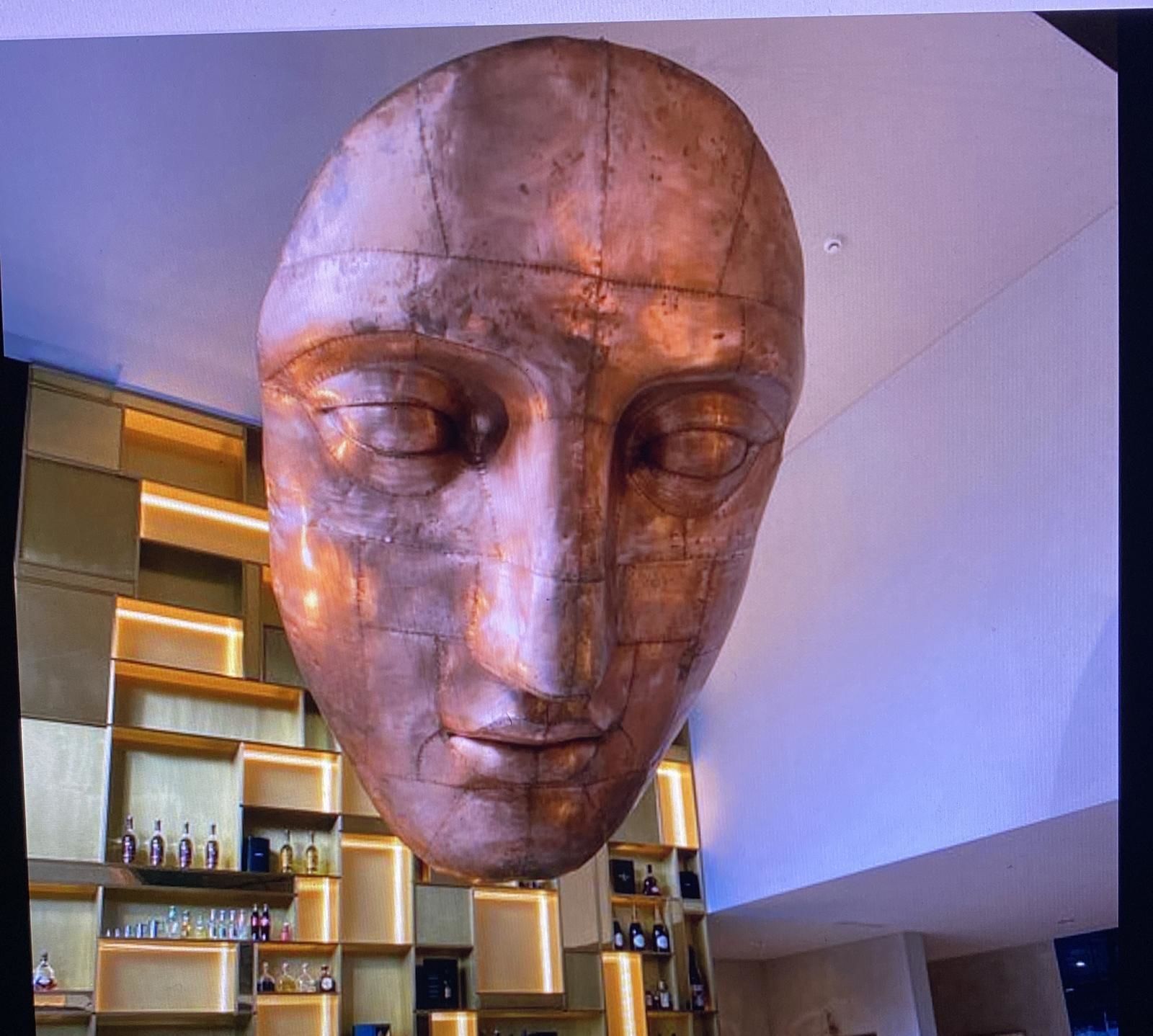 Metal face 15 3D model_1