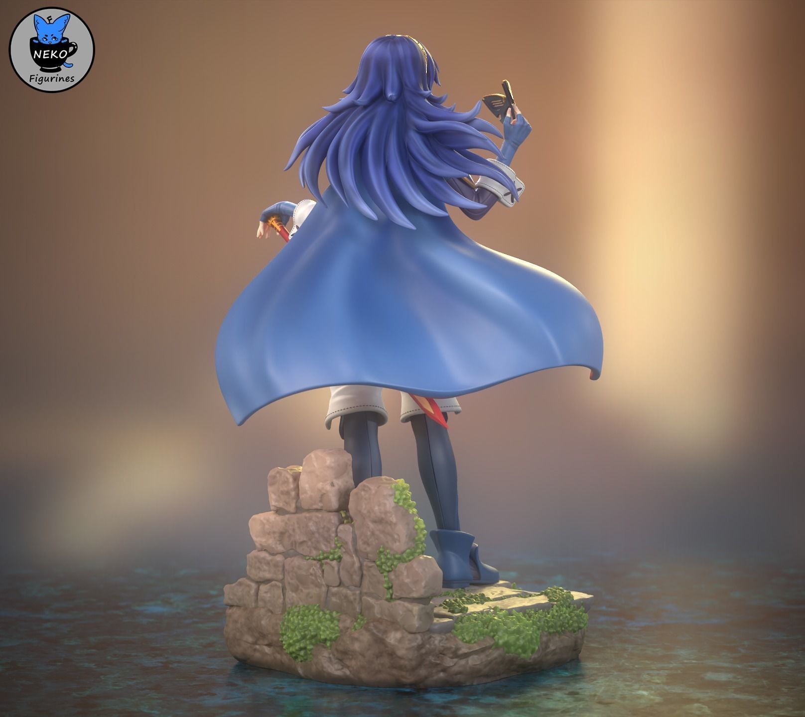 Lucina -Fire Emblem Awakening Figure For 3D Printing 3D print model_13