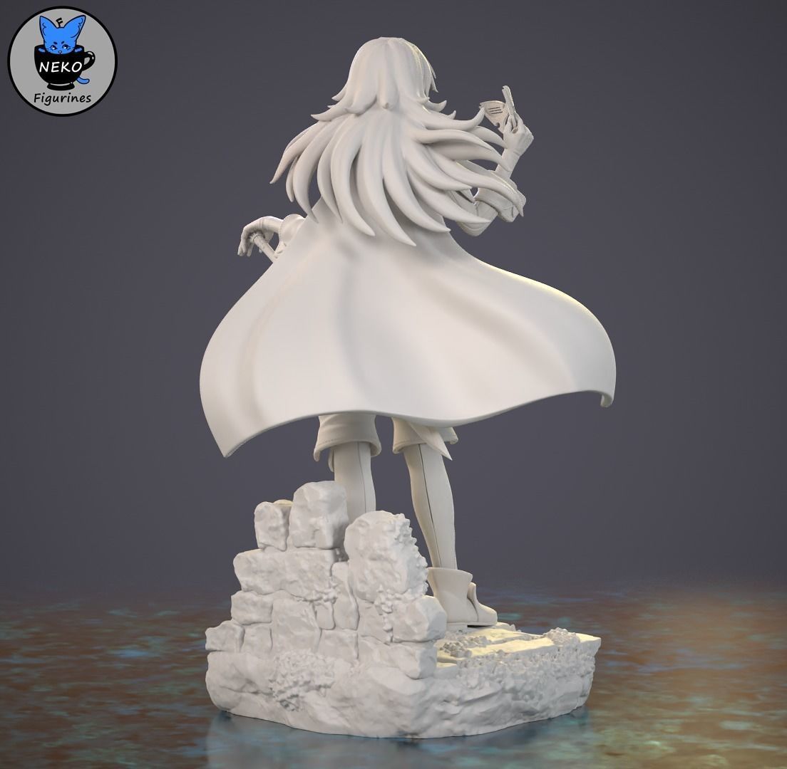 Lucina -Fire Emblem Awakening Figure For 3D Printing 3D print model_17