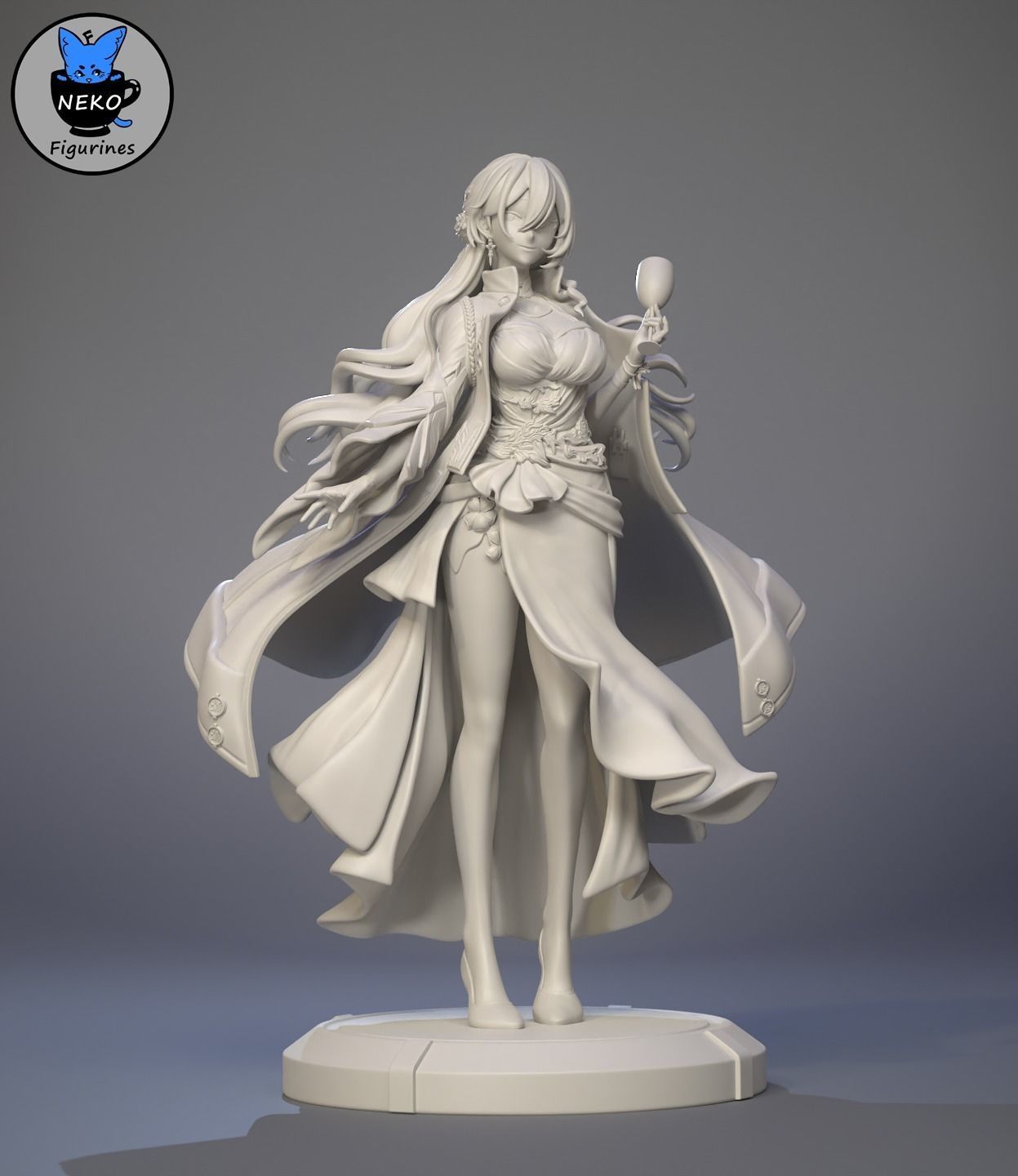 Himeko - Honkai Star Rail Game Figure For 3D Printing 3D print model_19
