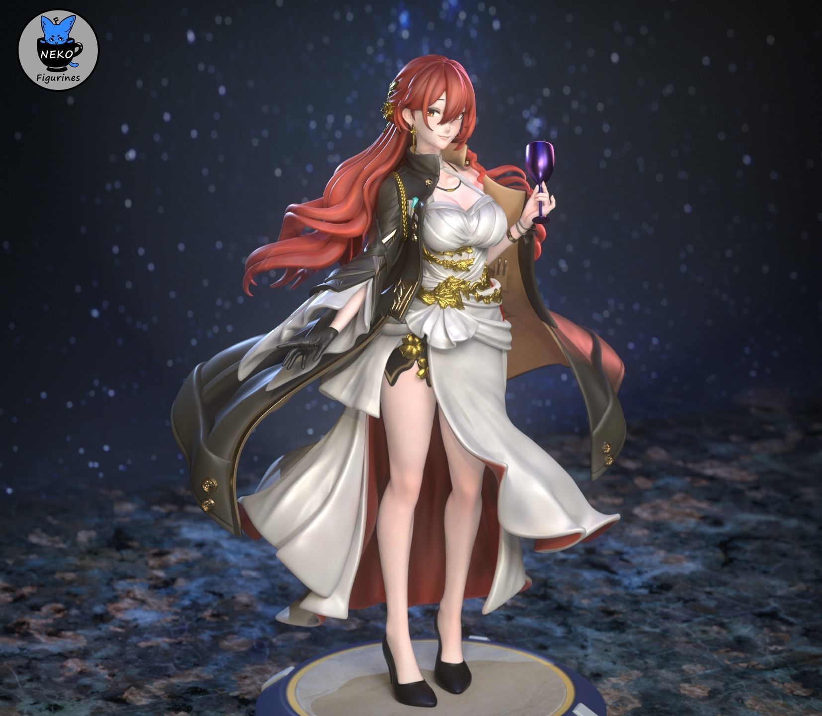 Himeko - Honkai Star Rail Game Figure For 3D Printing 3D print model_13