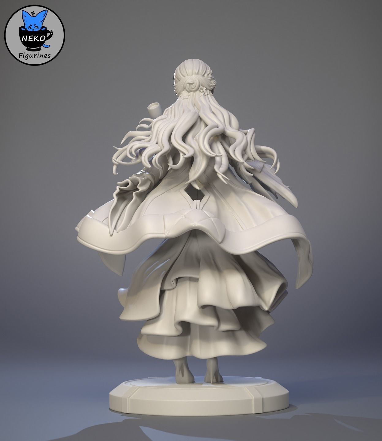 Himeko - Honkai Star Rail Game Figure For 3D Printing 3D print model_15