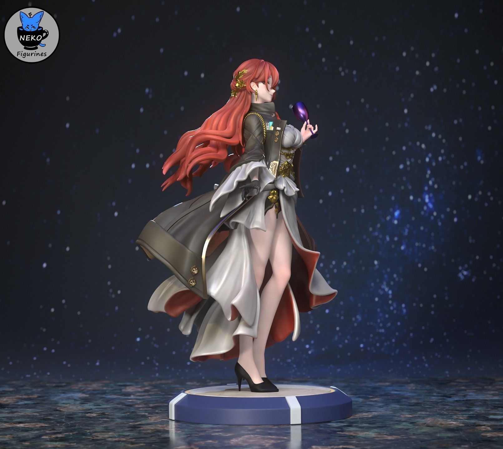 Himeko - Honkai Star Rail Game Figure For 3D Printing 3D print model_21