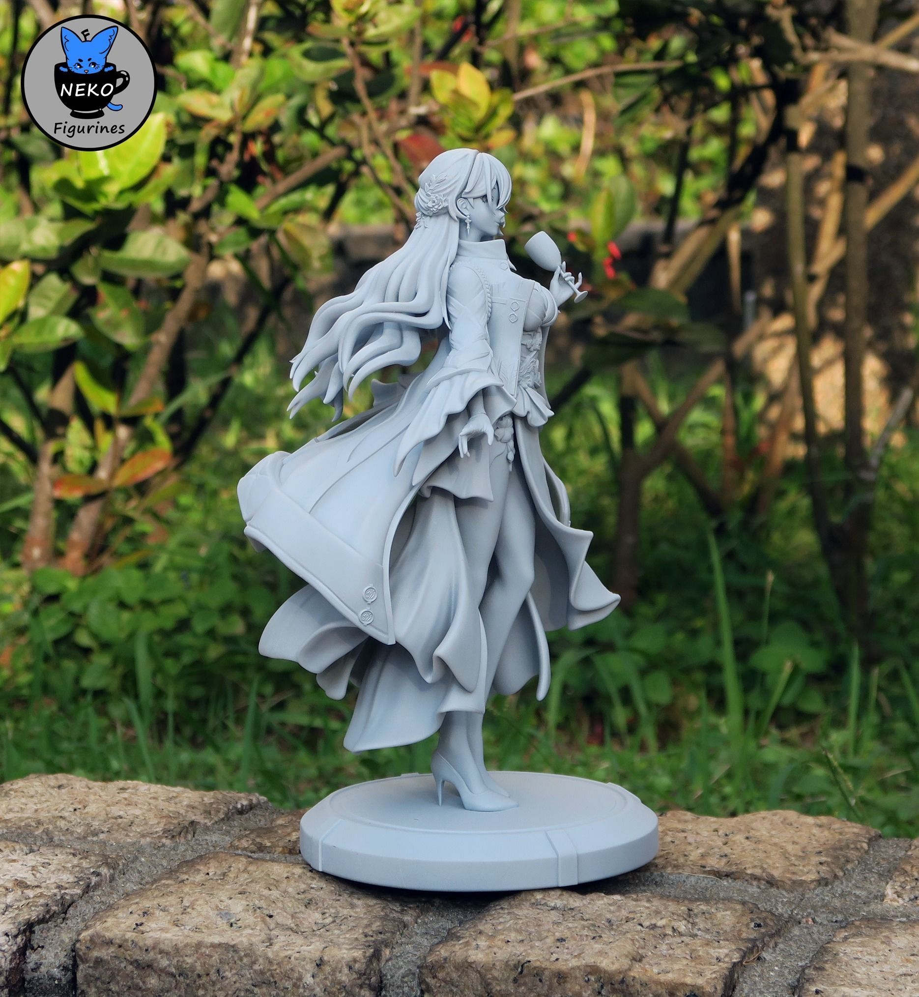 Himeko - Honkai Star Rail Game Figure For 3D Printing 3D print model_7