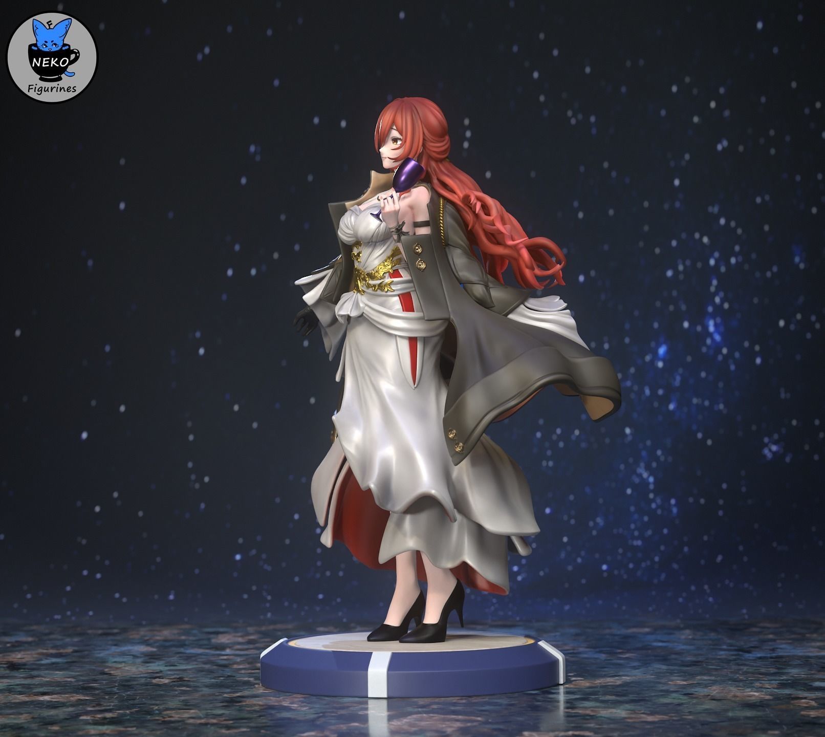 Himeko - Honkai Star Rail Game Figure For 3D Printing 3D print model_14