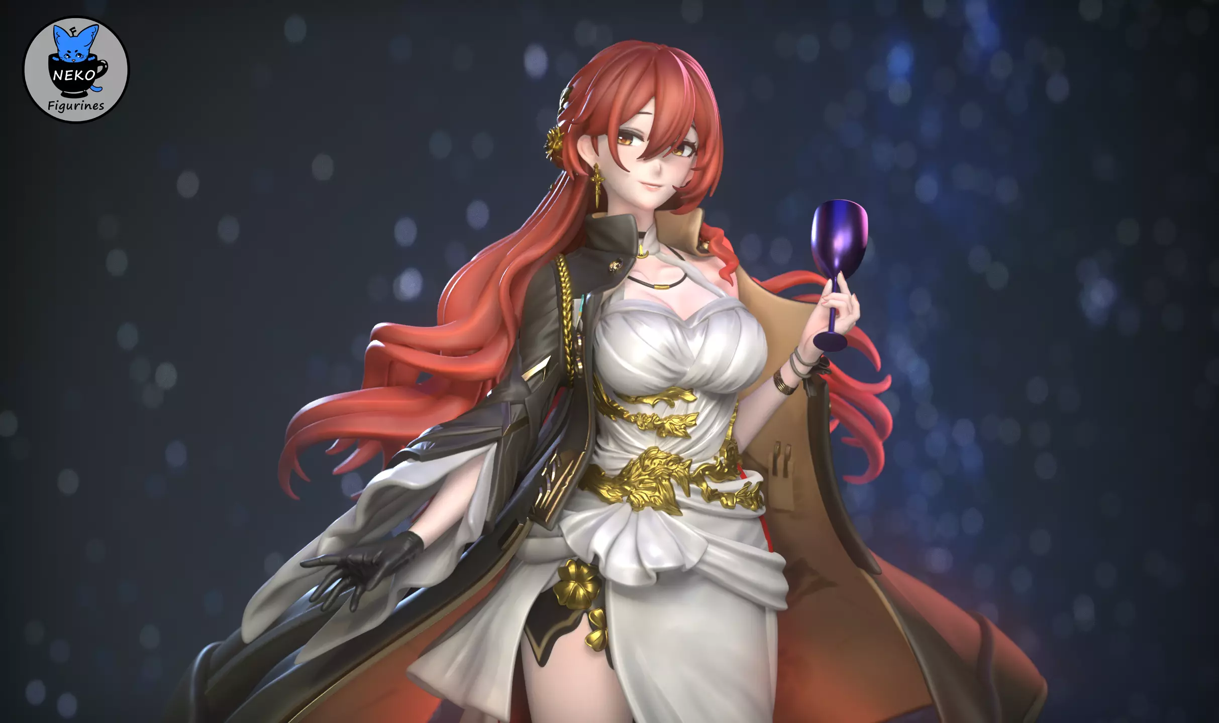 Himeko - Honkai Star Rail Game Figure For 3D Printing 3D print model_0