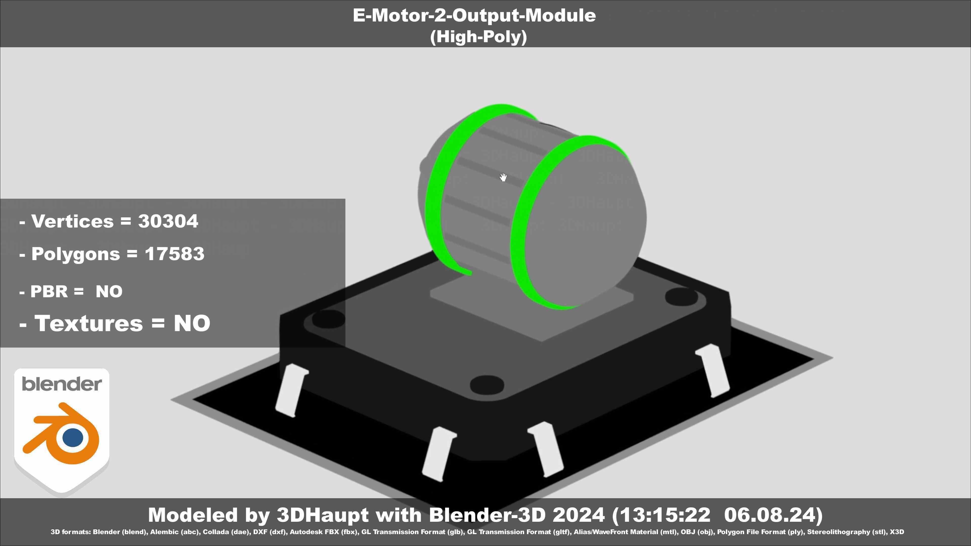 E-Motor-2-Output-Module  3D model_102