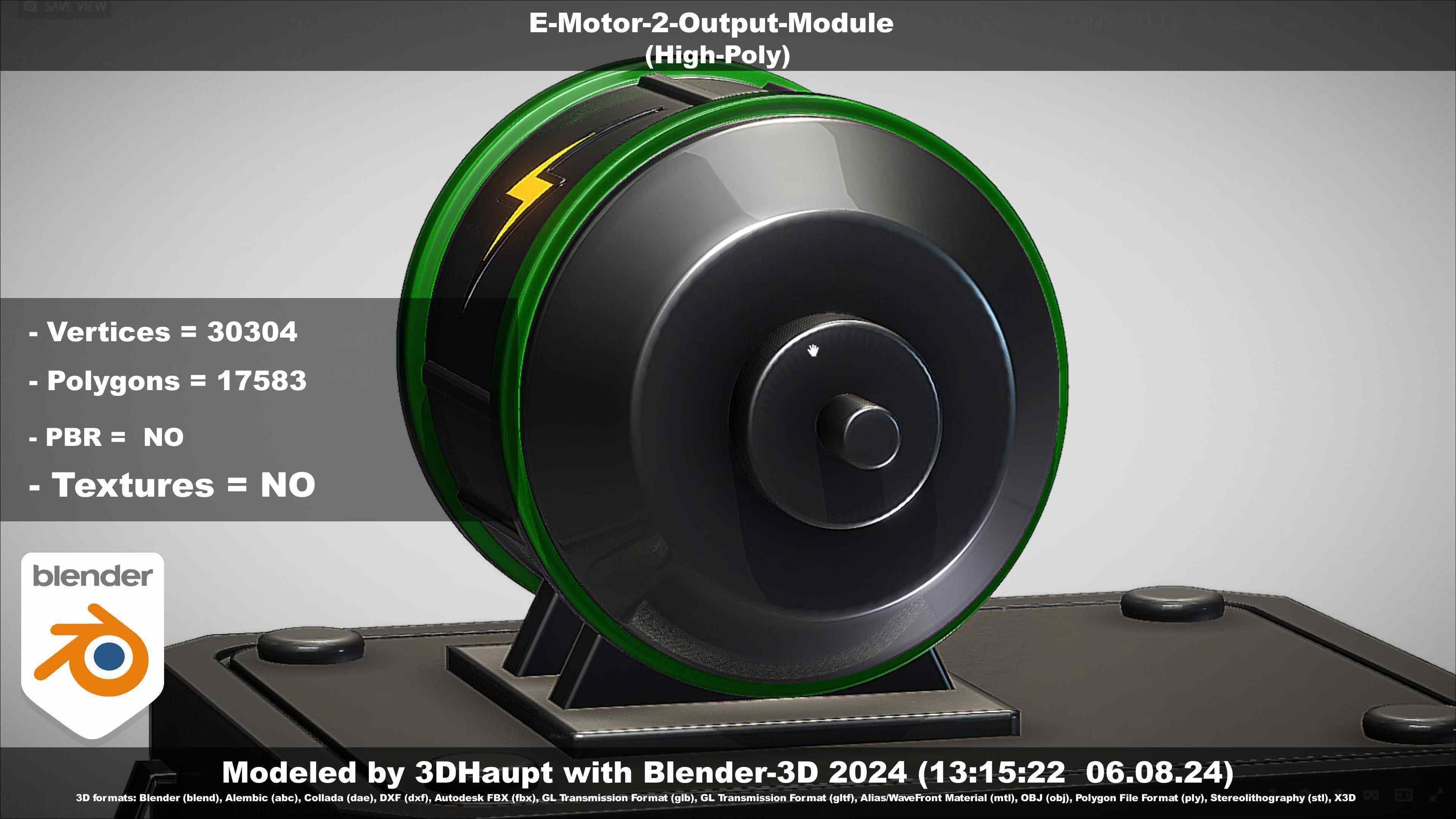 E-Motor-2-Output-Module  3D model_20