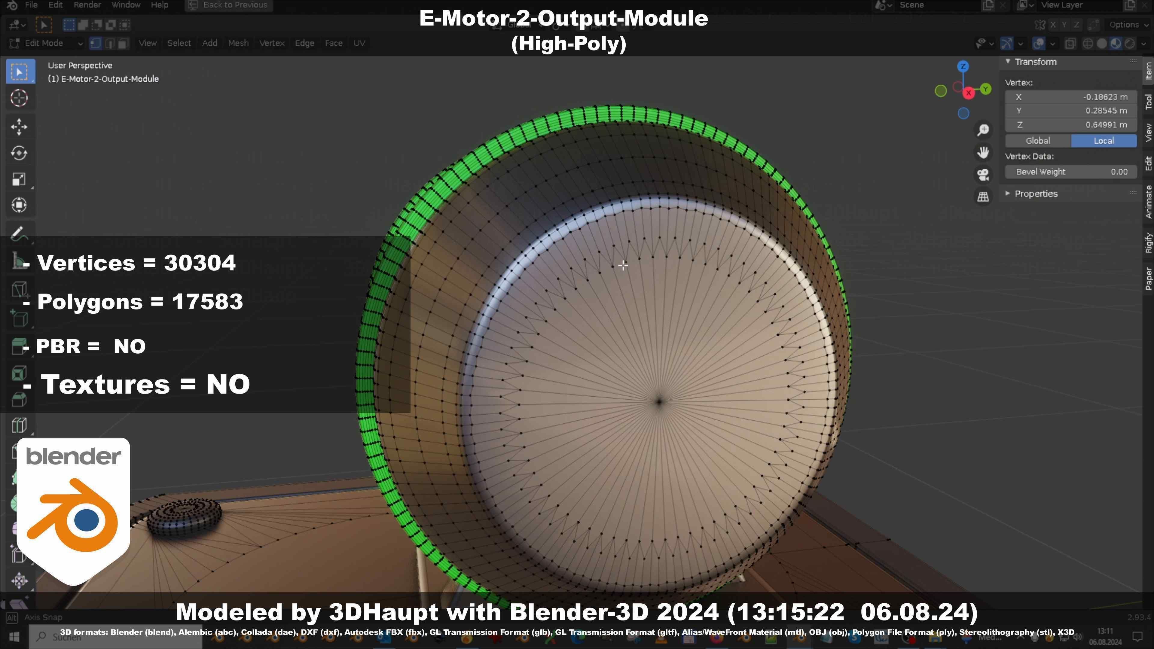 E-Motor-2-Output-Module  3D model_57
