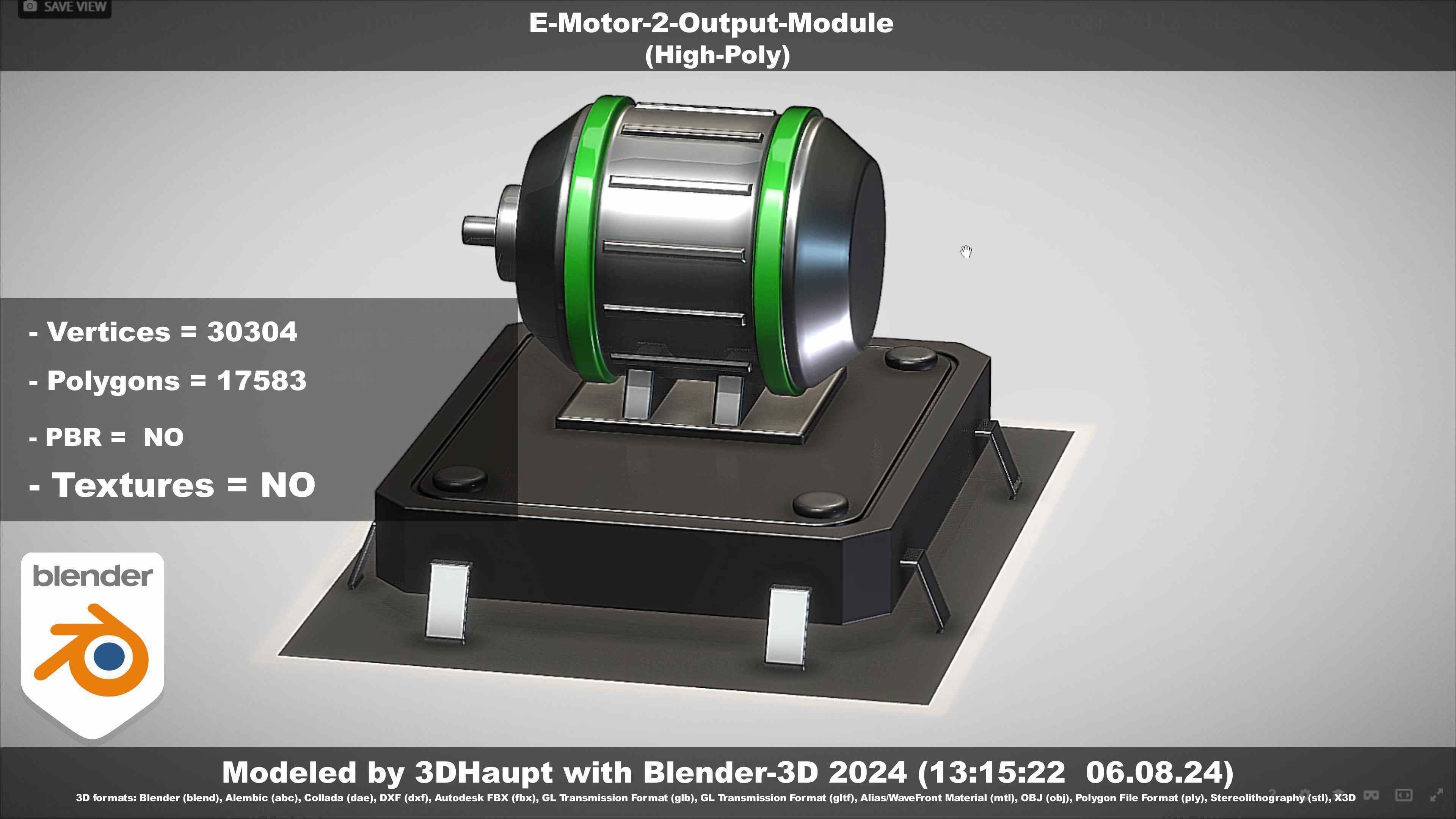 E-Motor-2-Output-Module  3D model_132