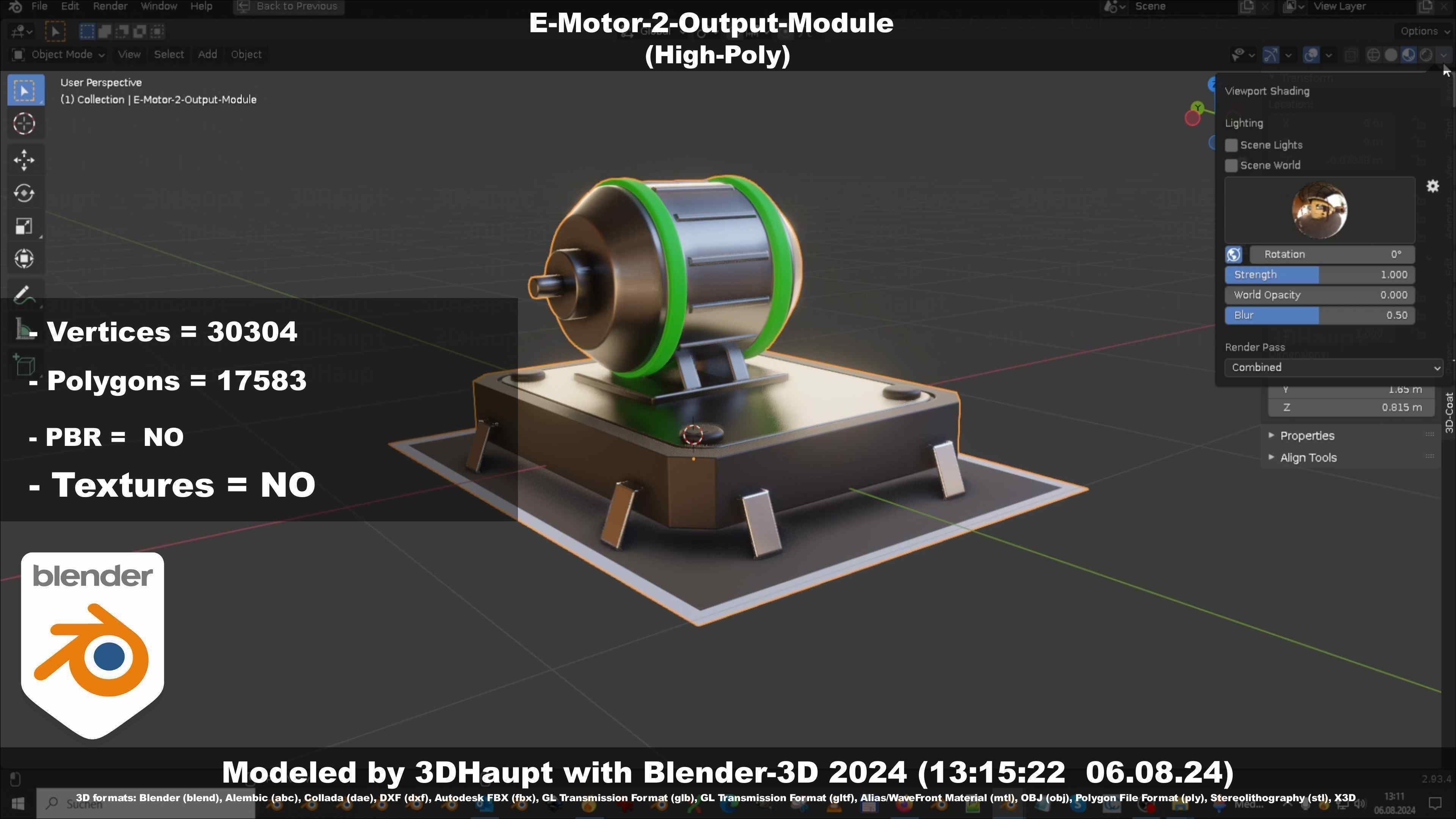 E-Motor-2-Output-Module  3D model_63