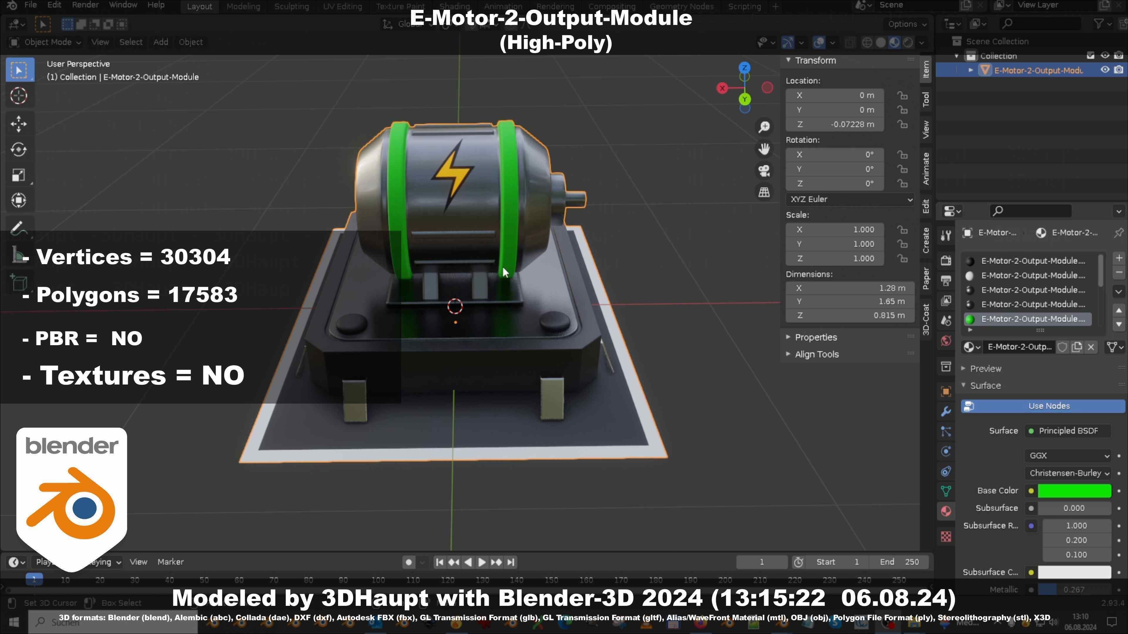 E-Motor-2-Output-Module  3D model_34
