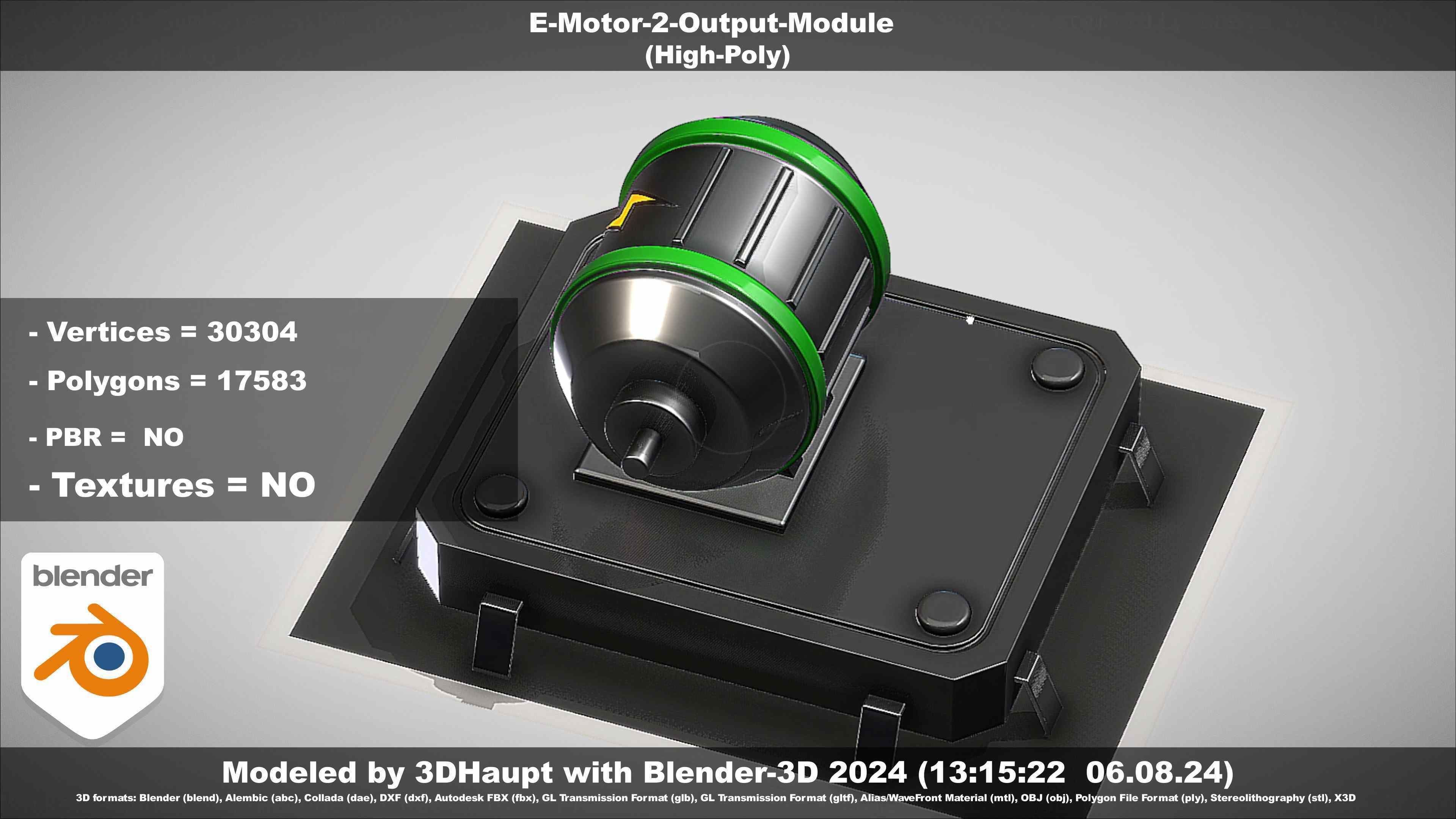 E-Motor-2-Output-Module  3D model_92