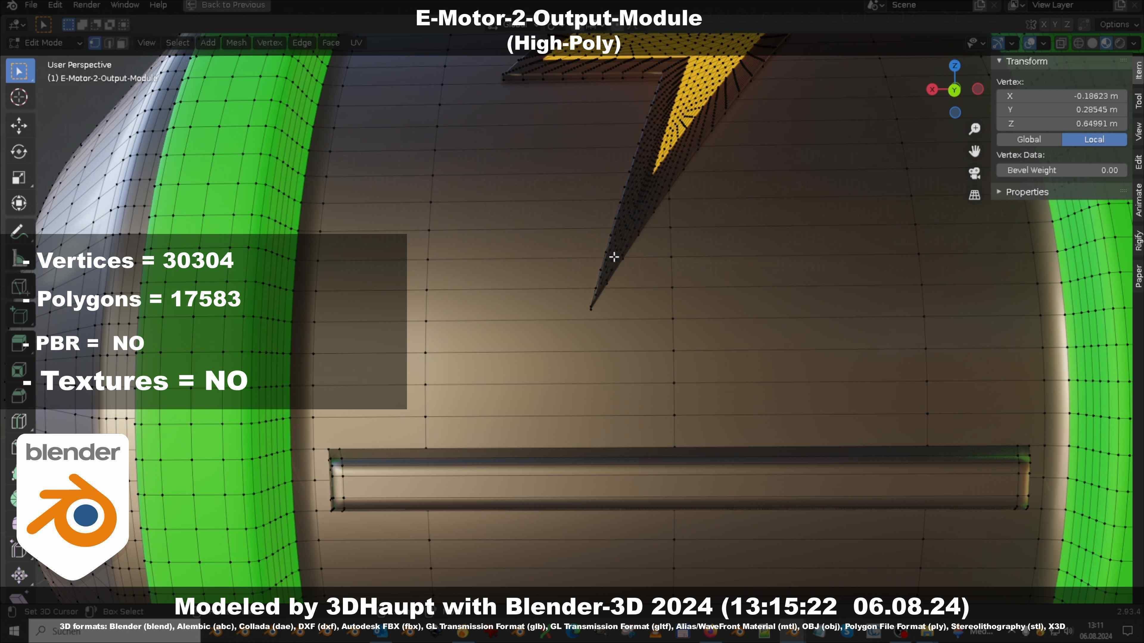 E-Motor-2-Output-Module  3D model_56