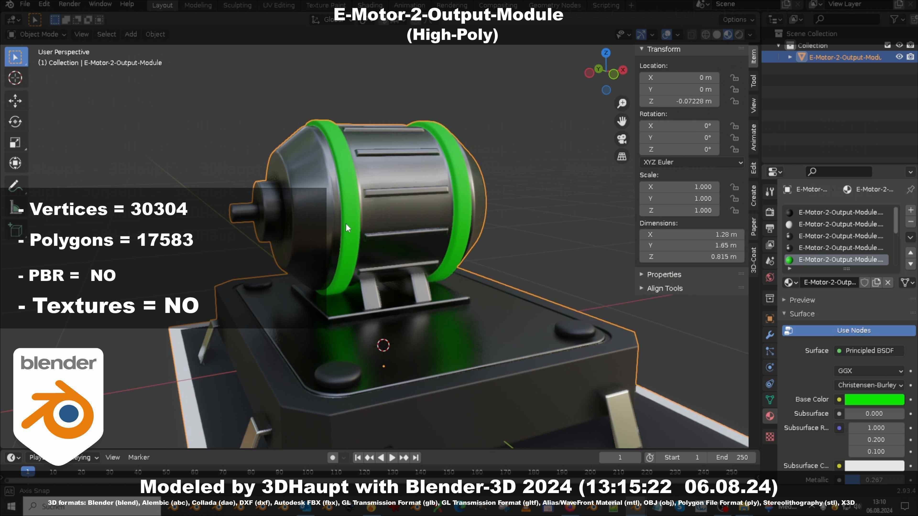 E-Motor-2-Output-Module  3D model_37