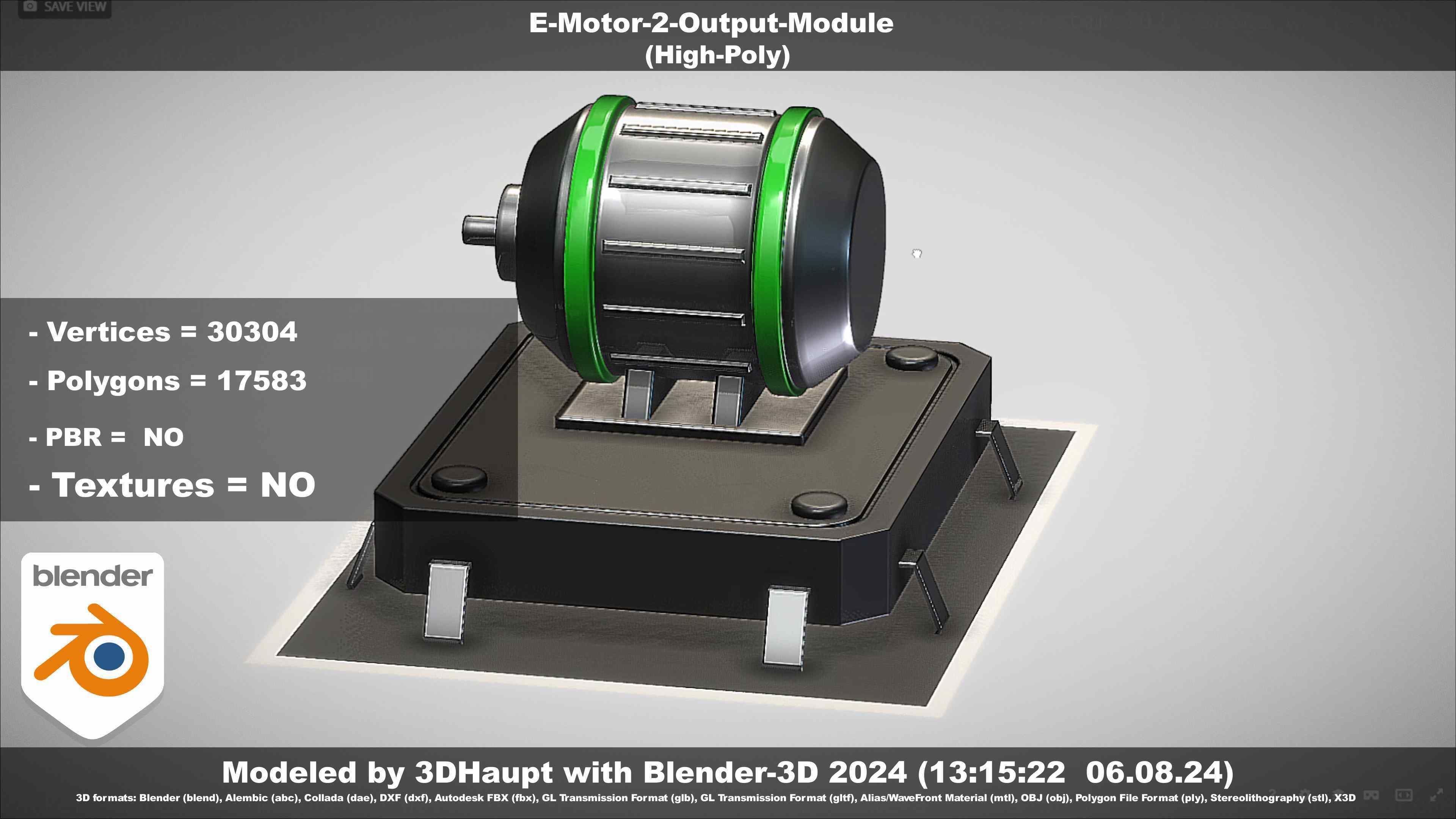E-Motor-2-Output-Module  3D model_89