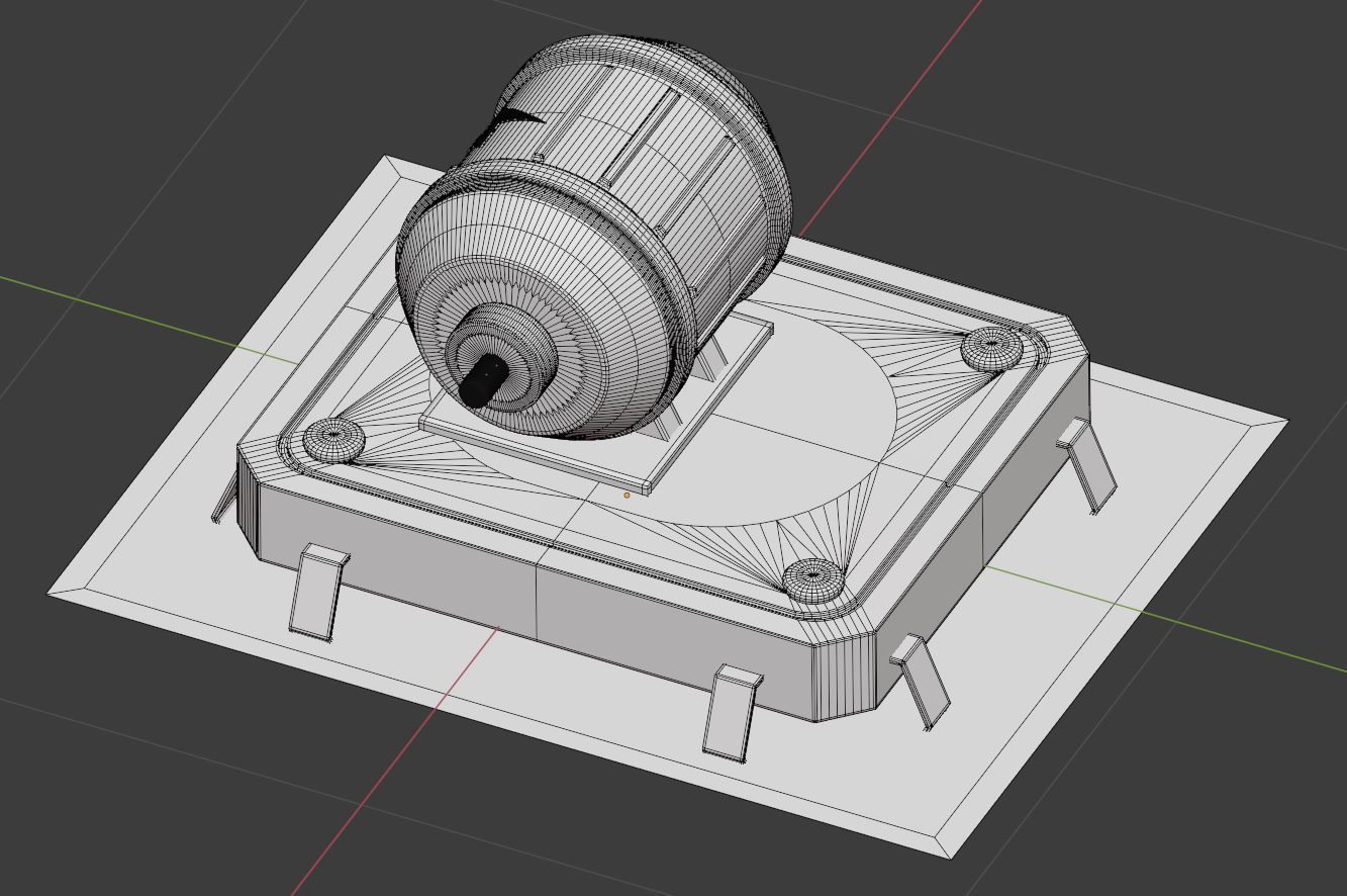 E-Motor-2-Output-Module  3D model_1