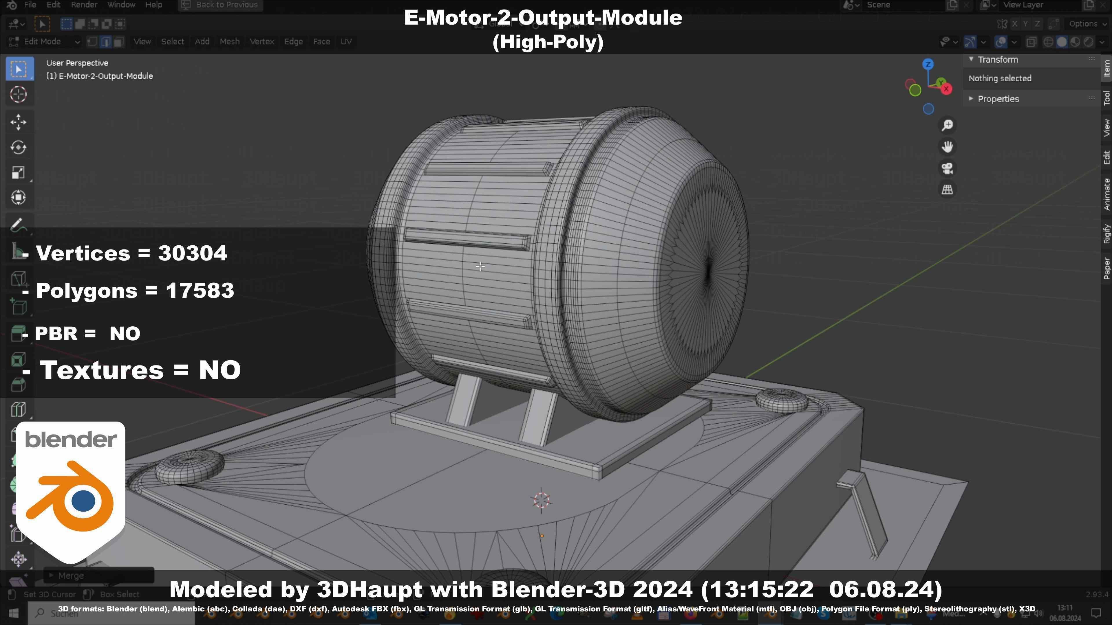 E-Motor-2-Output-Module  3D model_79