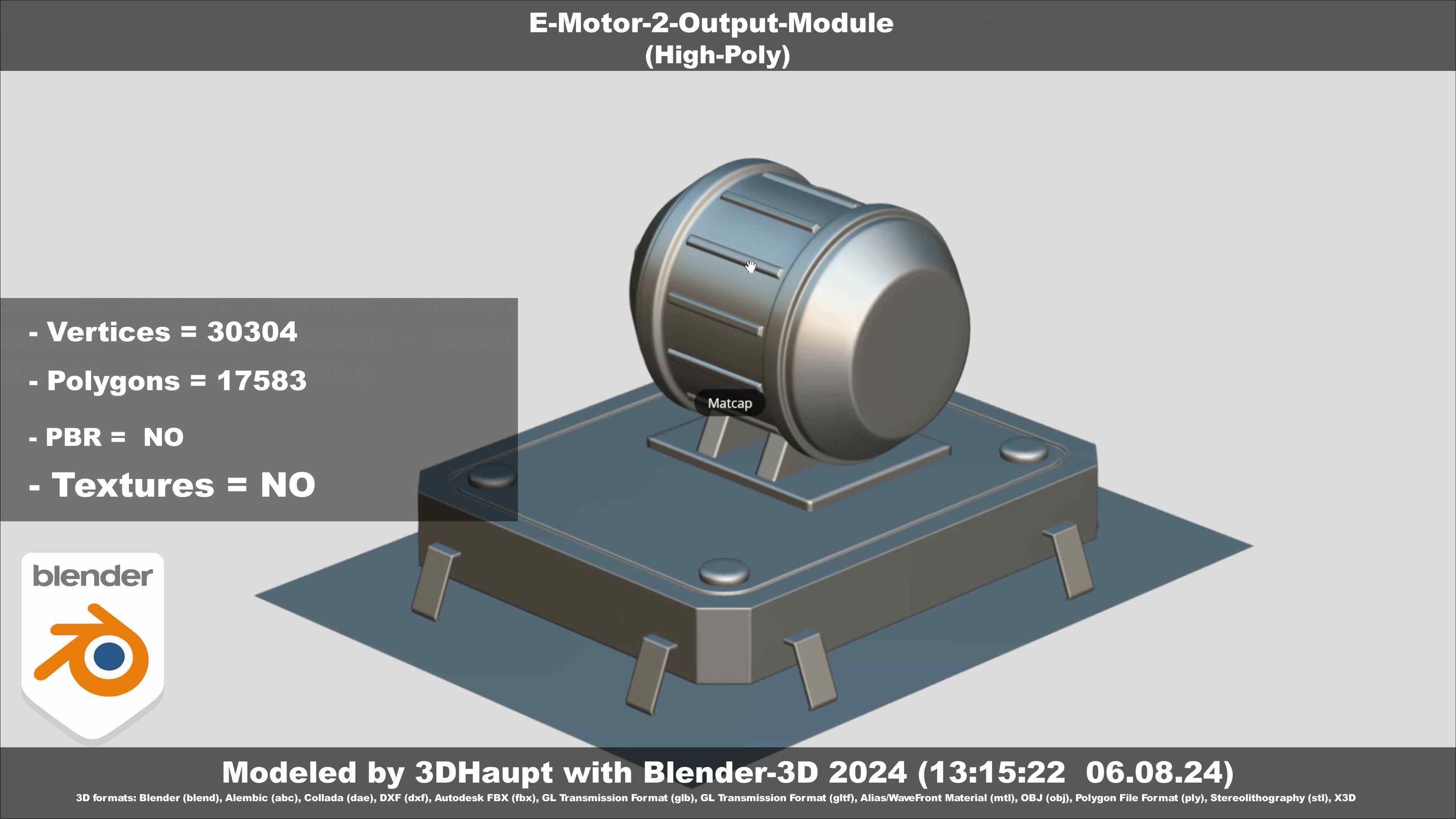 E-Motor-2-Output-Module  3D model_107