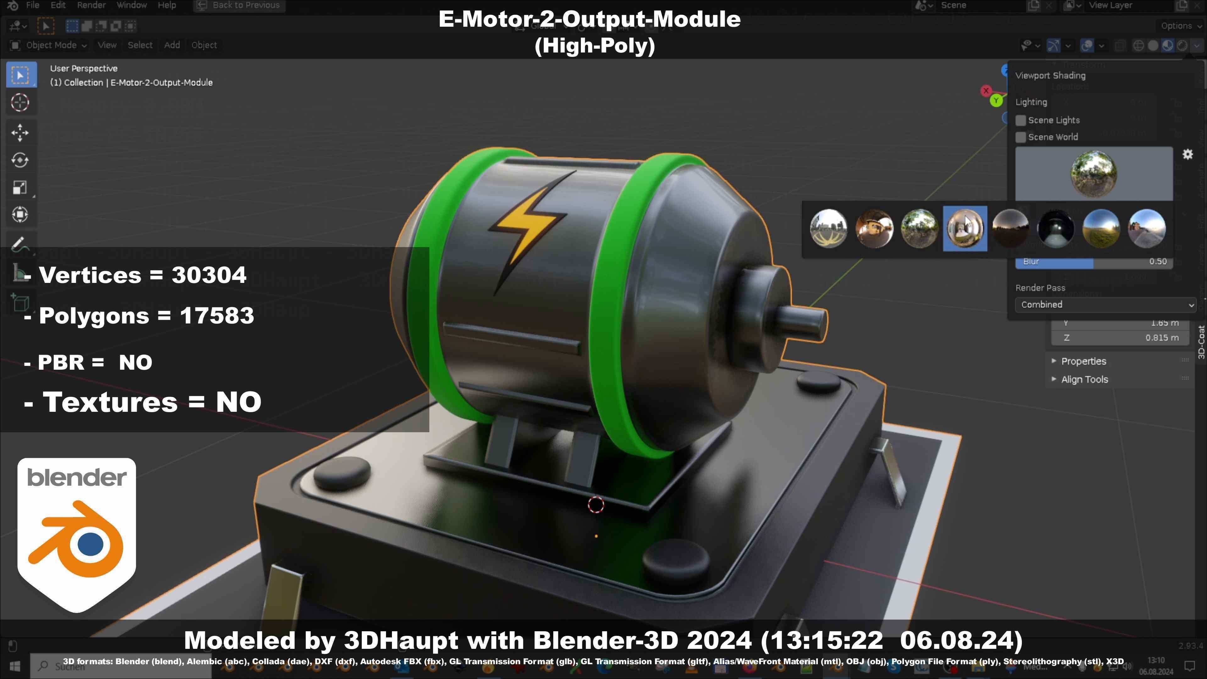 E-Motor-2-Output-Module  3D model_76