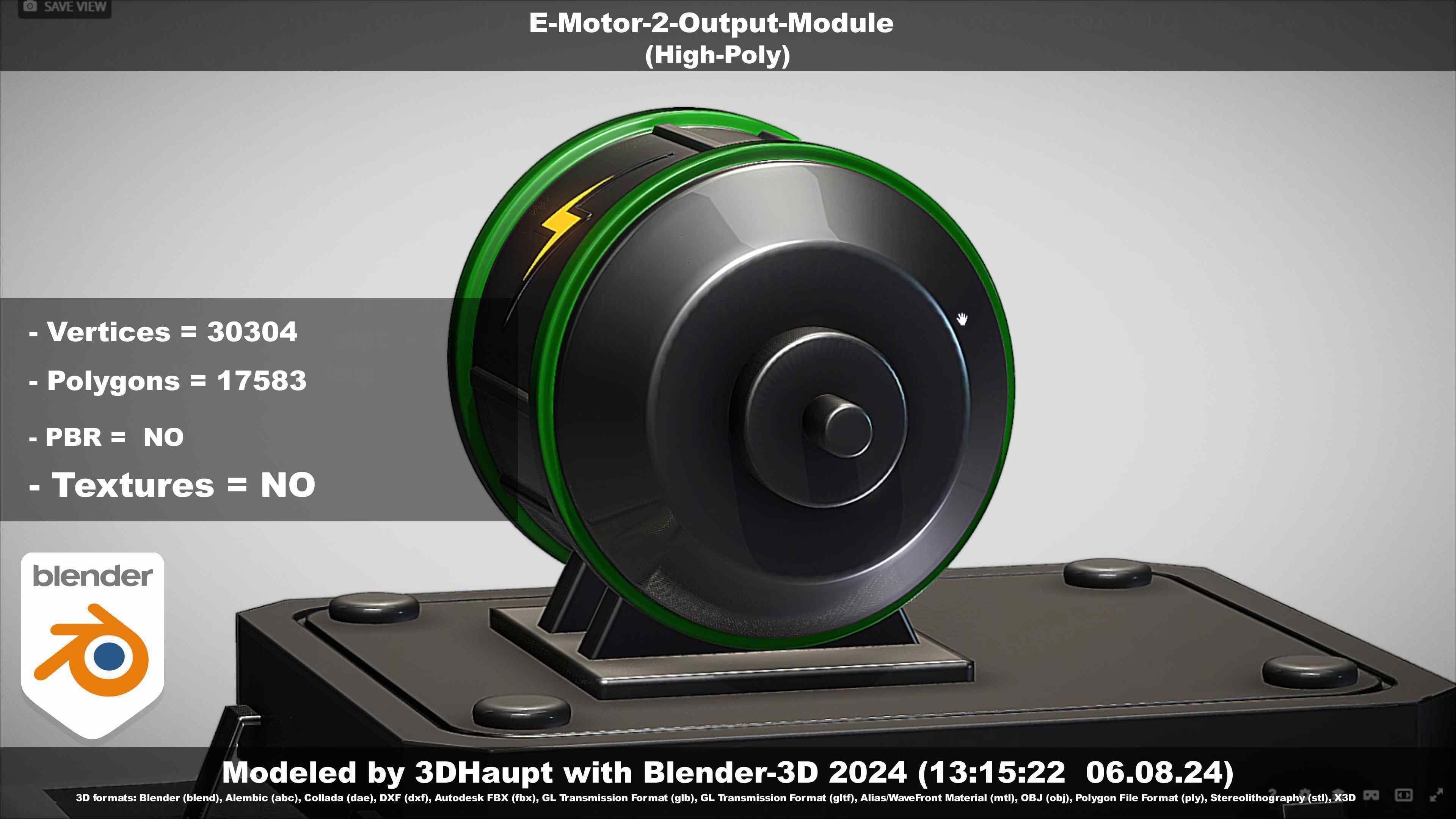 E-Motor-2-Output-Module  3D model_97